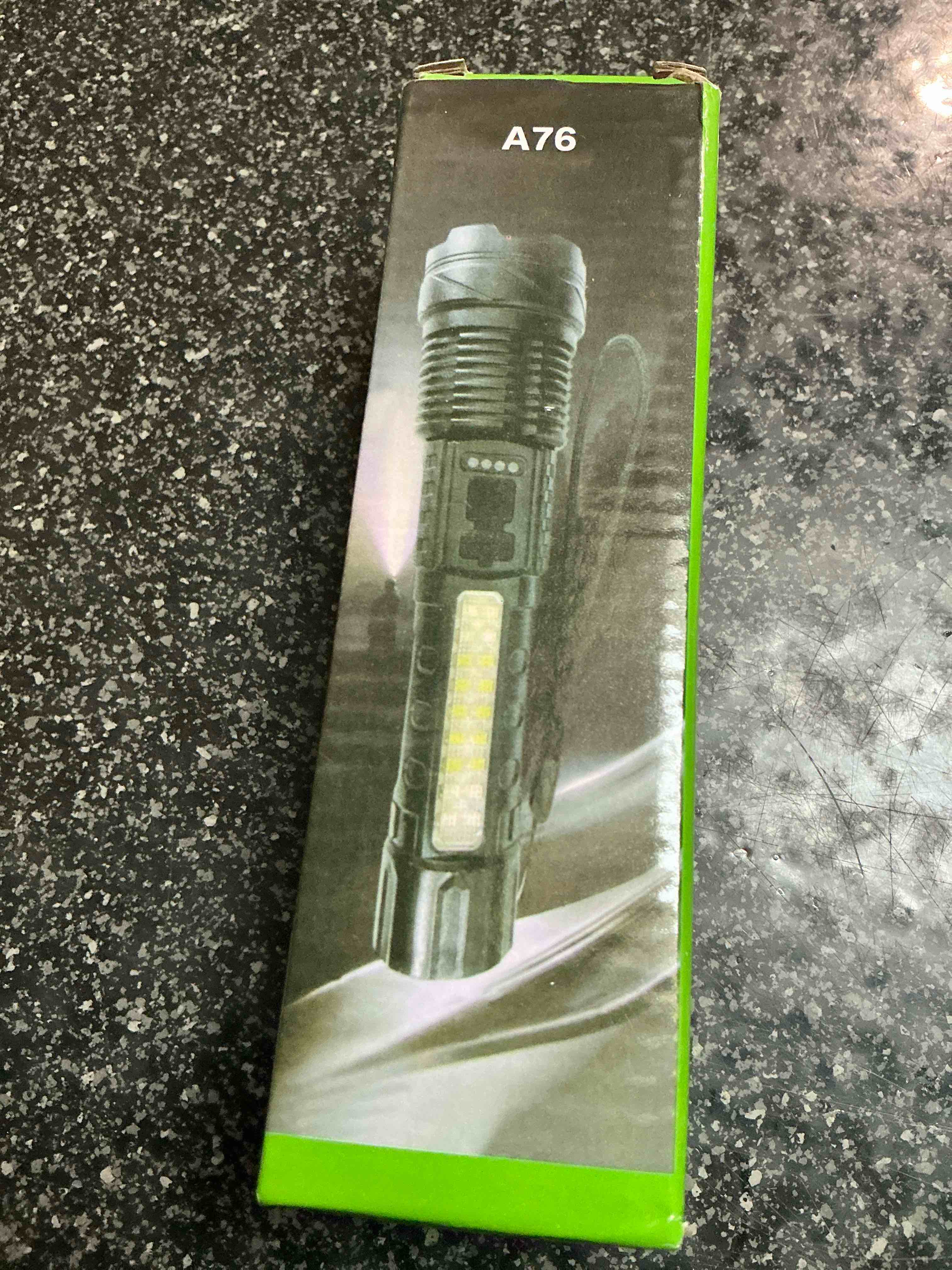 a76 rechargeable flashlight 