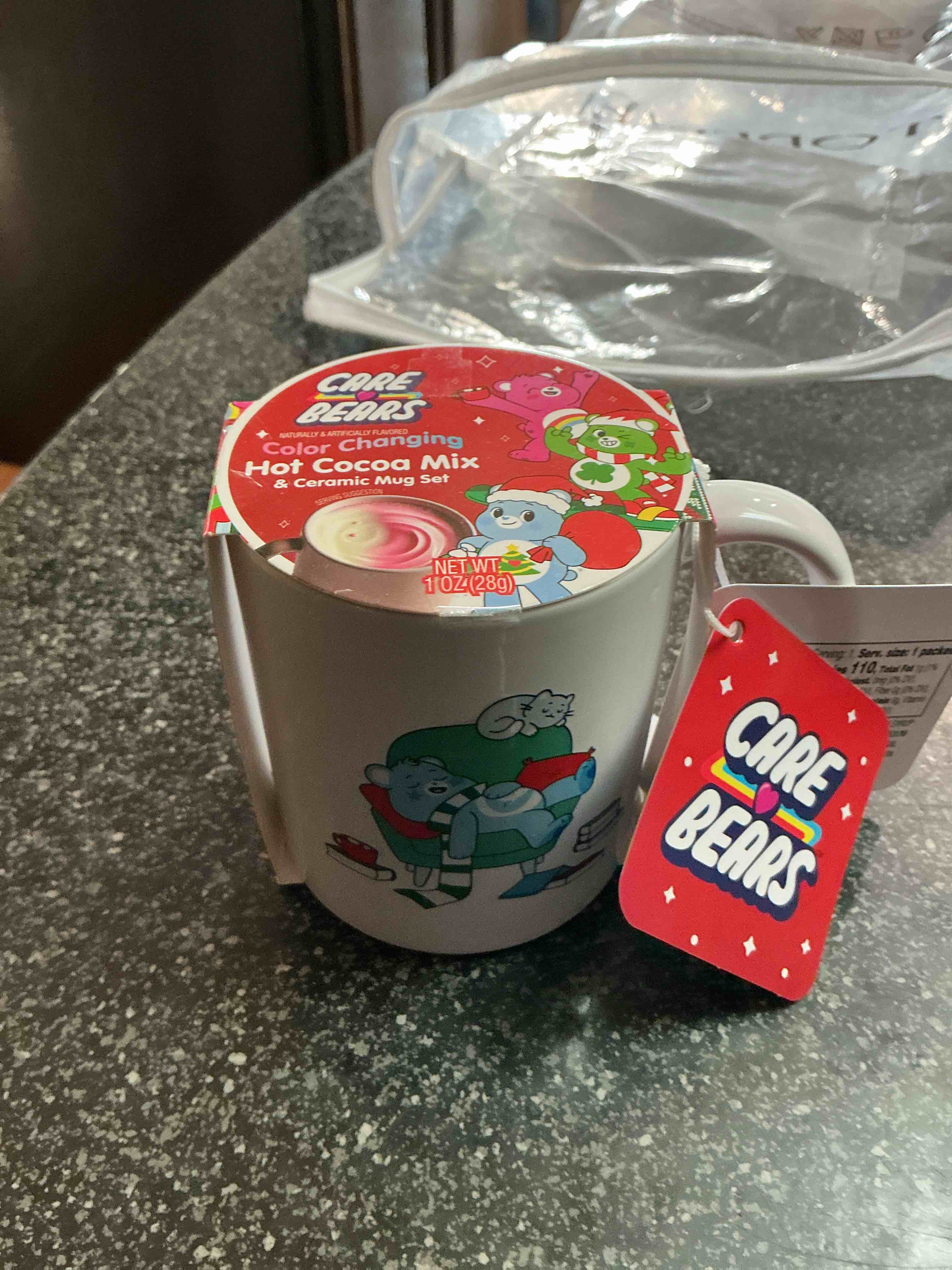 care bears hot cocoa mix cup  1 oz. 
