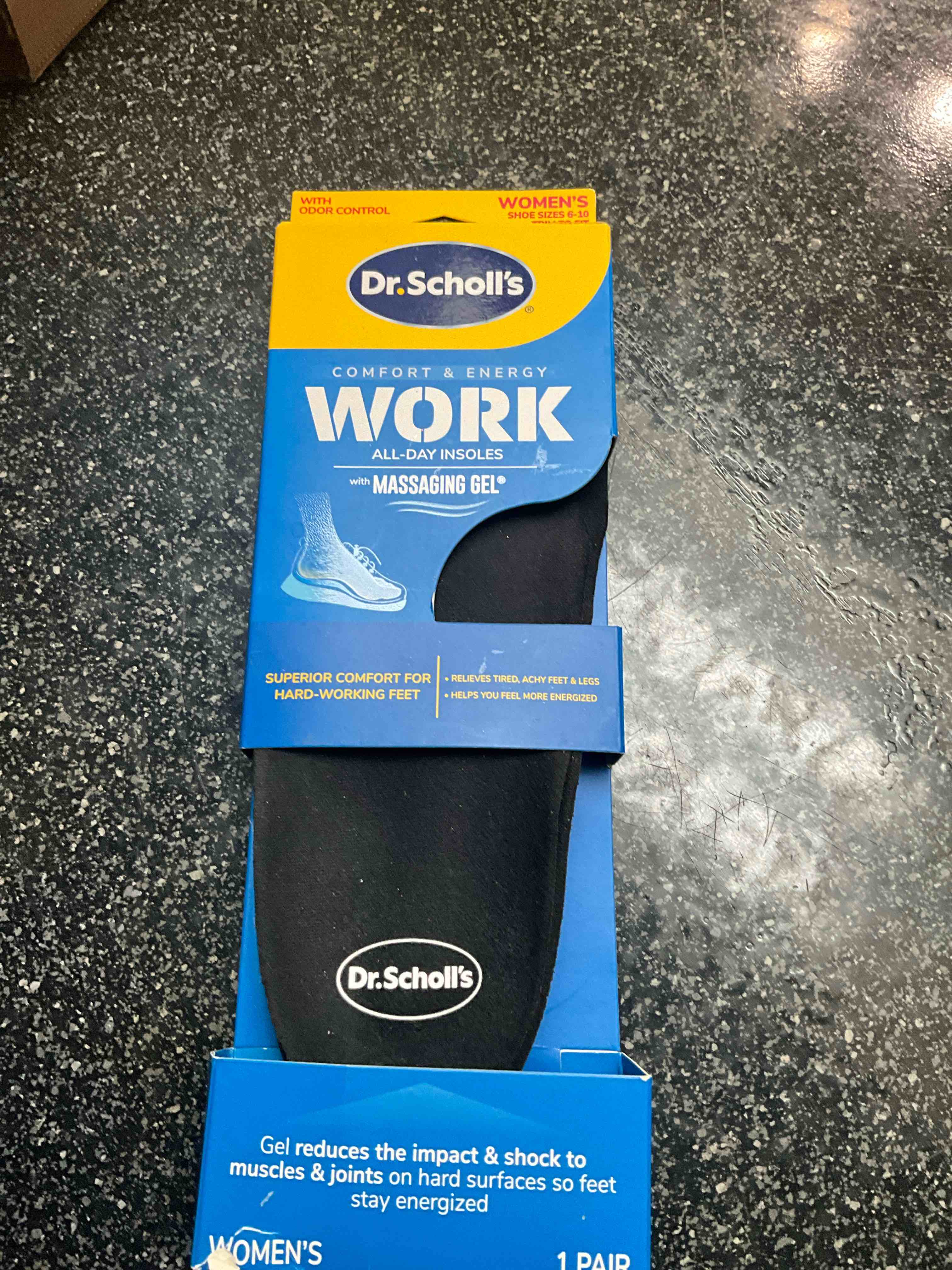 Dr. Scholl’s - Women’s - Comfort & Energy - Work - All Day Insoles with Massaging Gel 