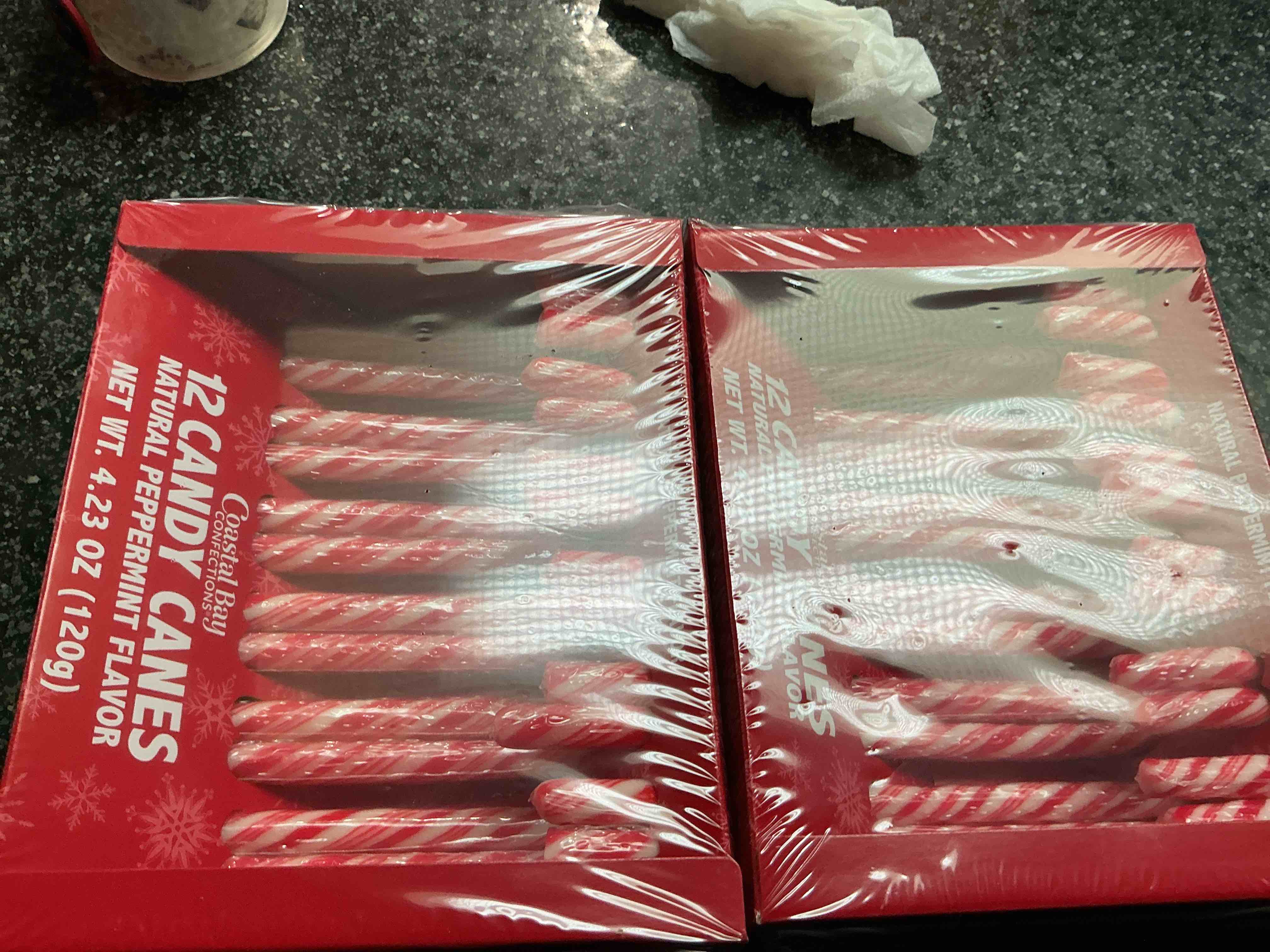 12 Pack Of Candy Canes 4.3  OZ.  