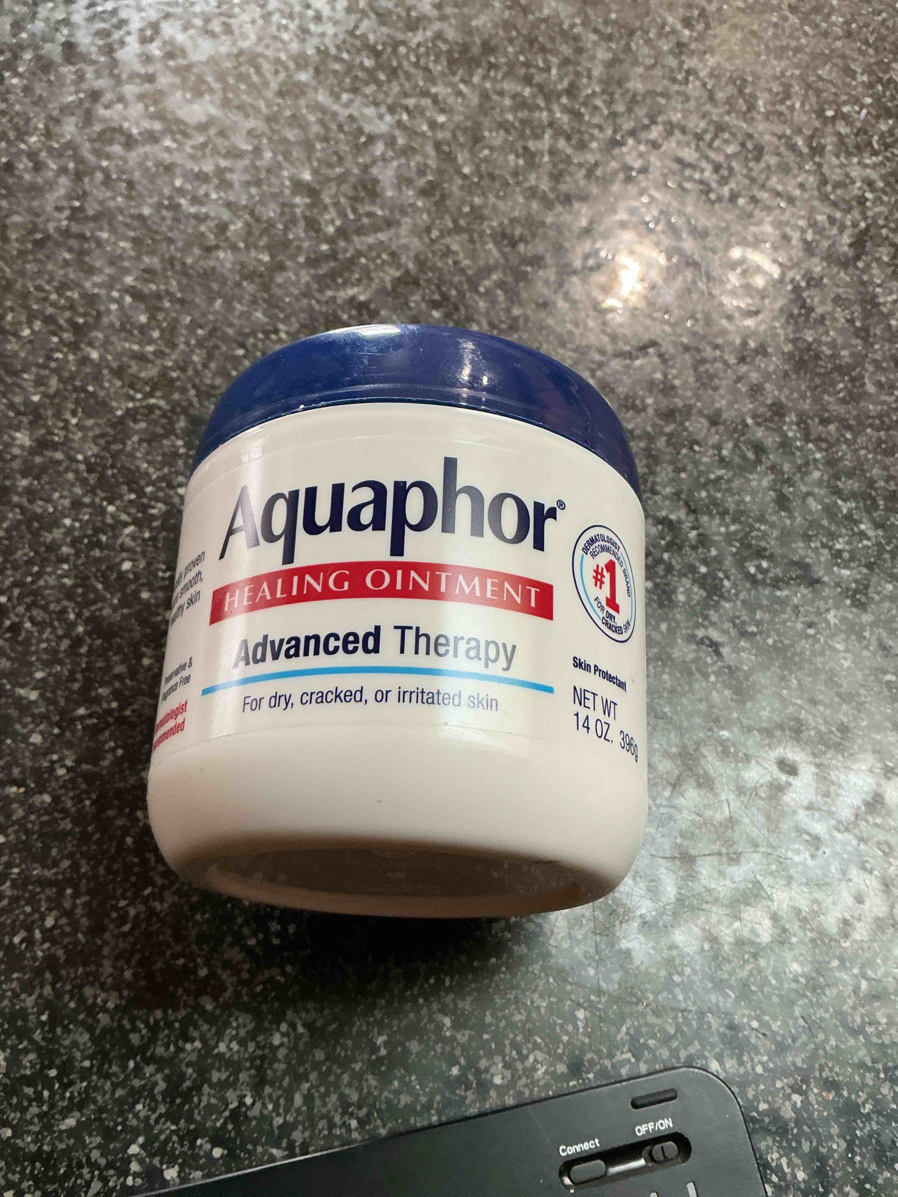 aquaphor healing ointment, advanced therapy skin protectant, multi-purpose healing ointment and body moisturizer, for dry, cracked skin, minor cuts and burns, 14 oz jar