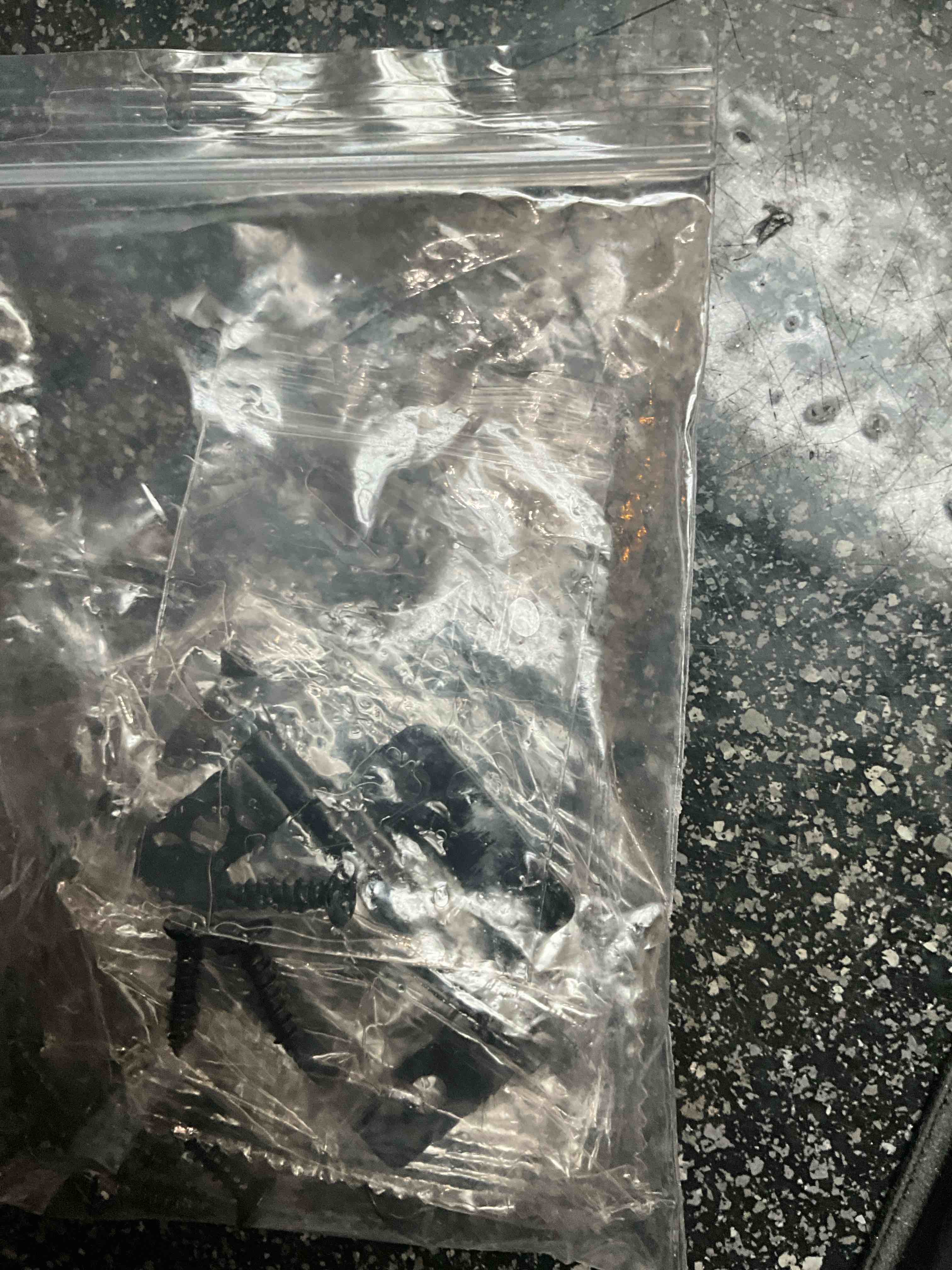 Black Hinges with Screws 