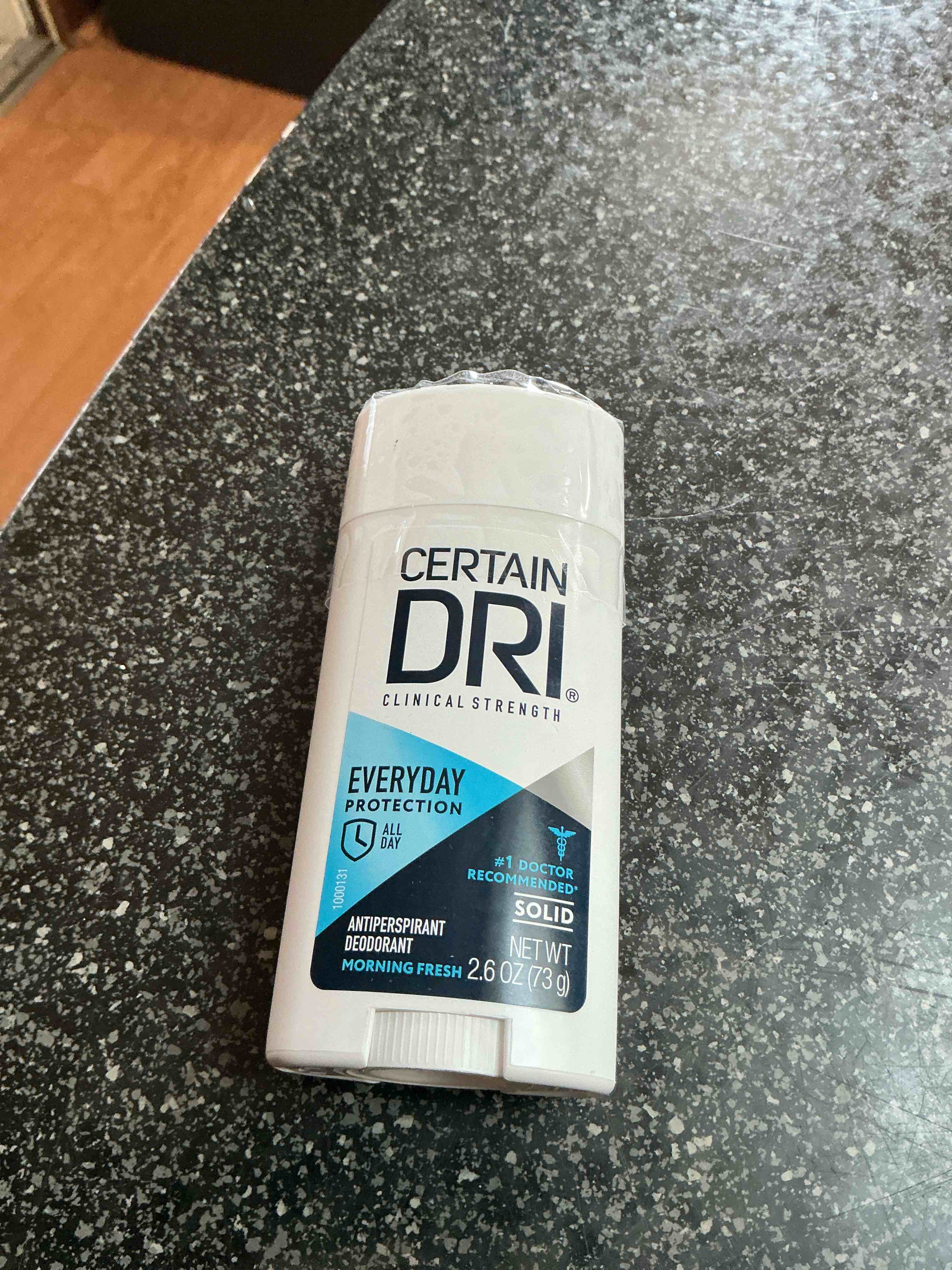 certain dri clinical strength everyday protection 2.6 oz.