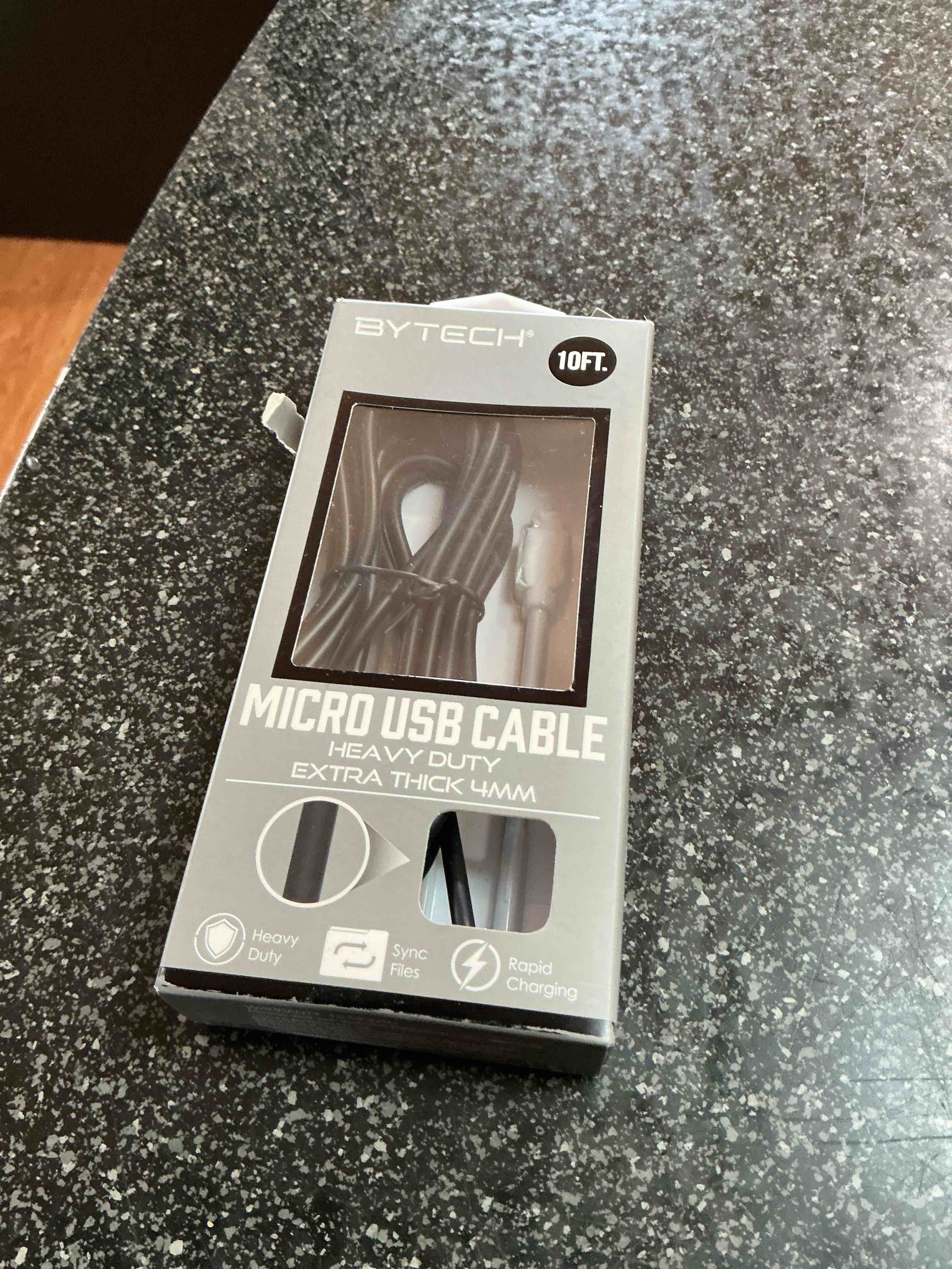 By Tech 10 FT. Cable Micro USB Cable 