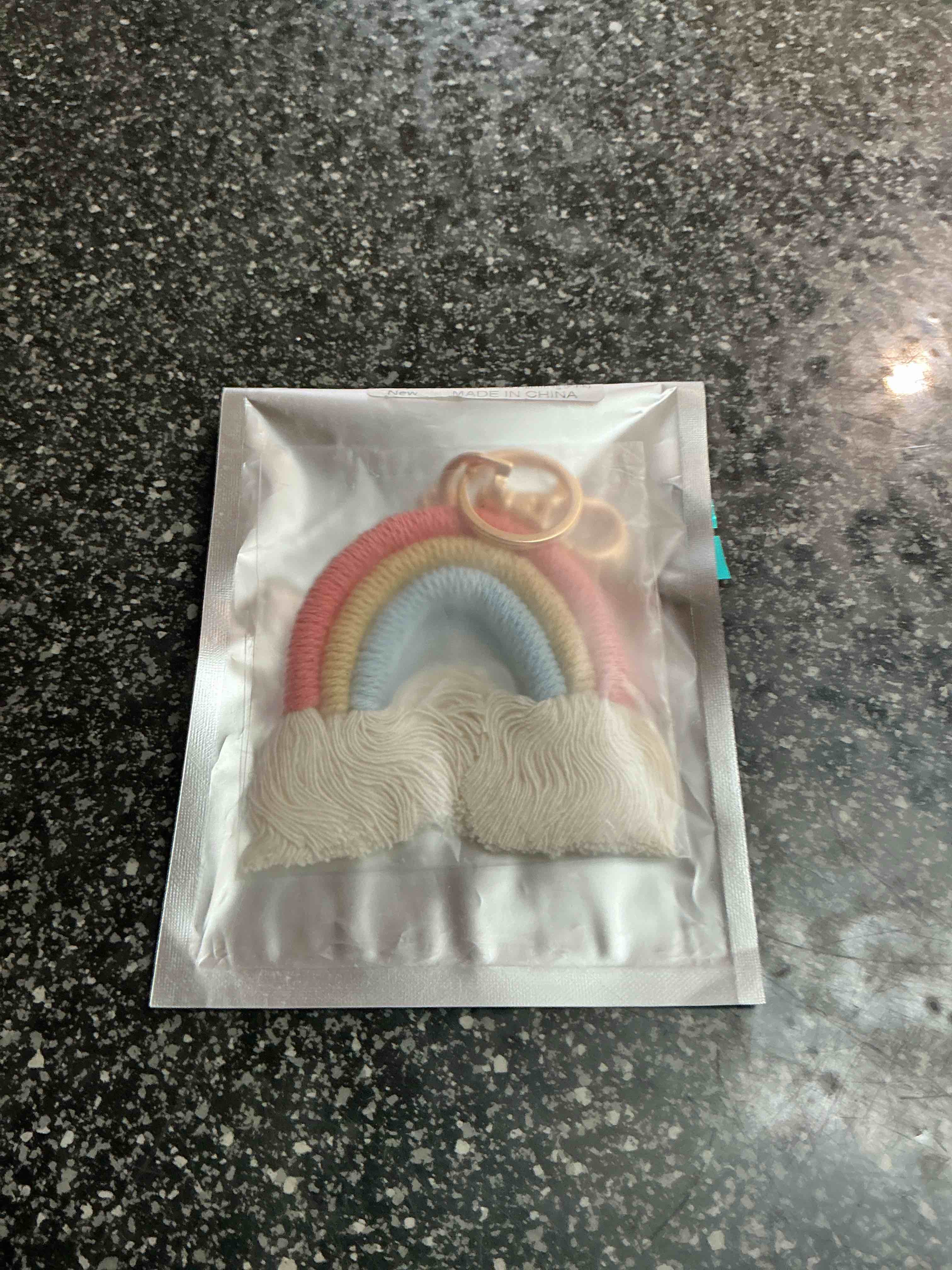Boho Rainbow Key Chain 