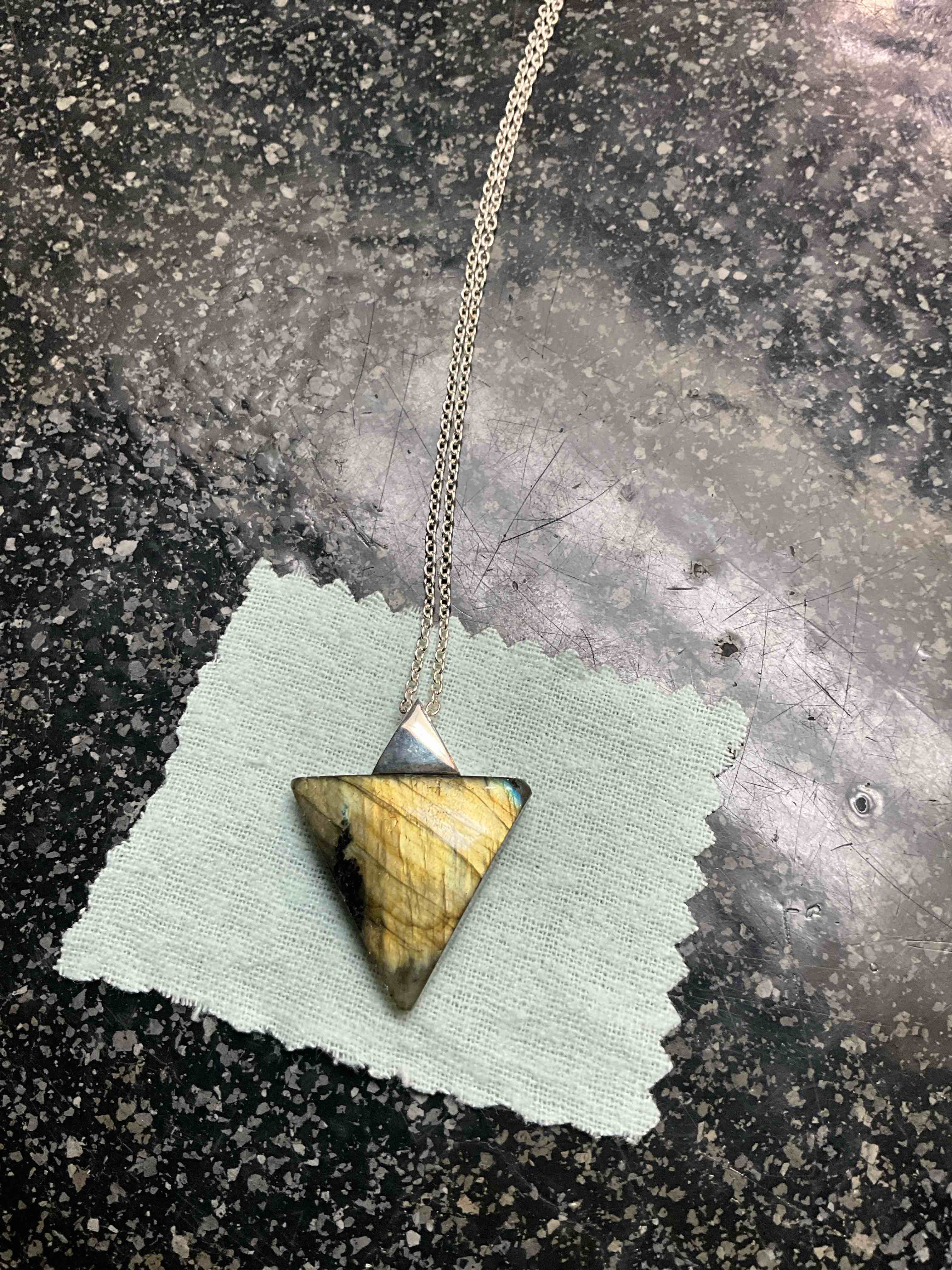 Gempires - Natures Natural Gemstone Necklace - Silver Chain 