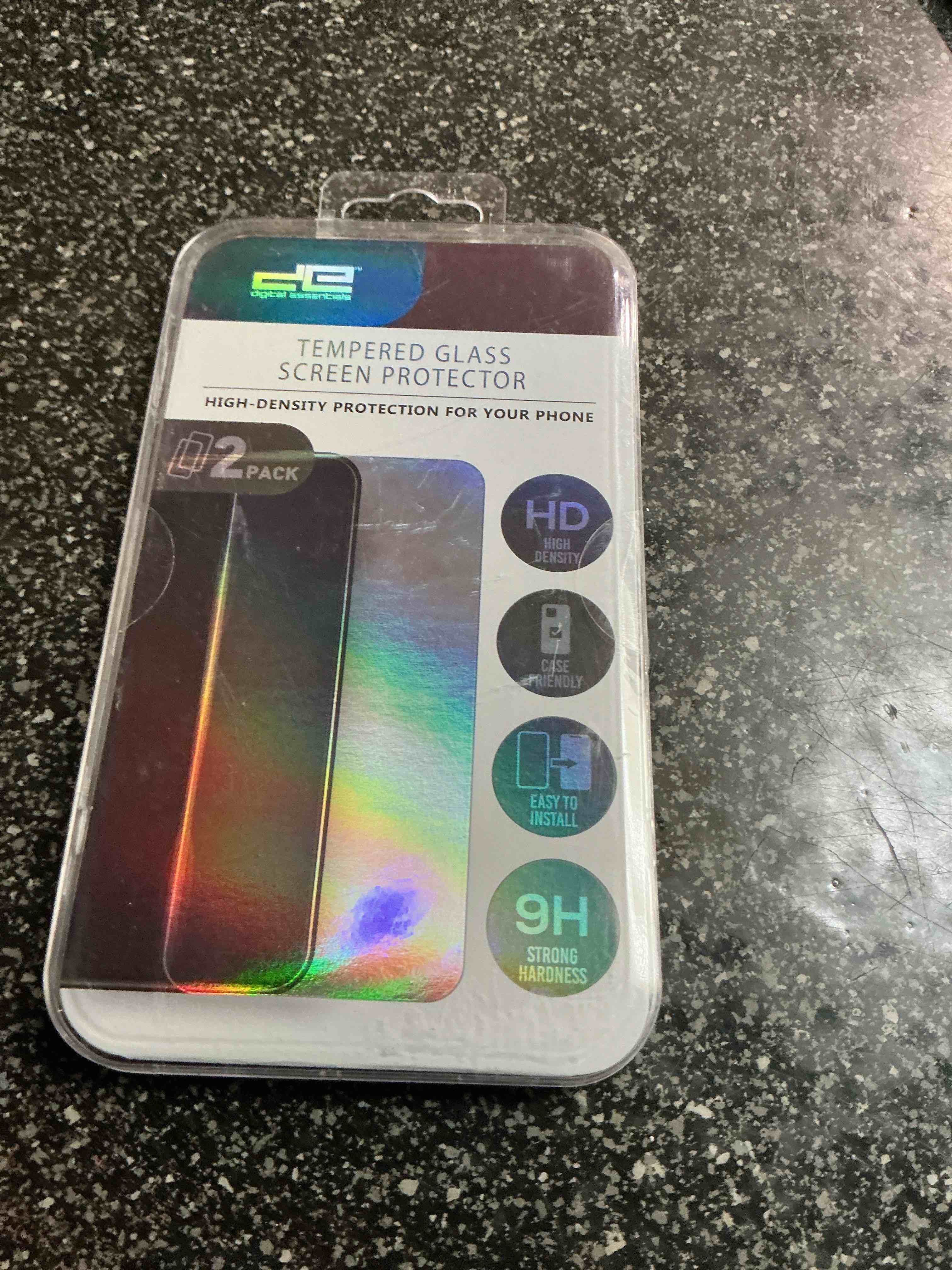 Tempered Glass Screen Protector 2 Pack For iPhone 15/14/13 Pro Max