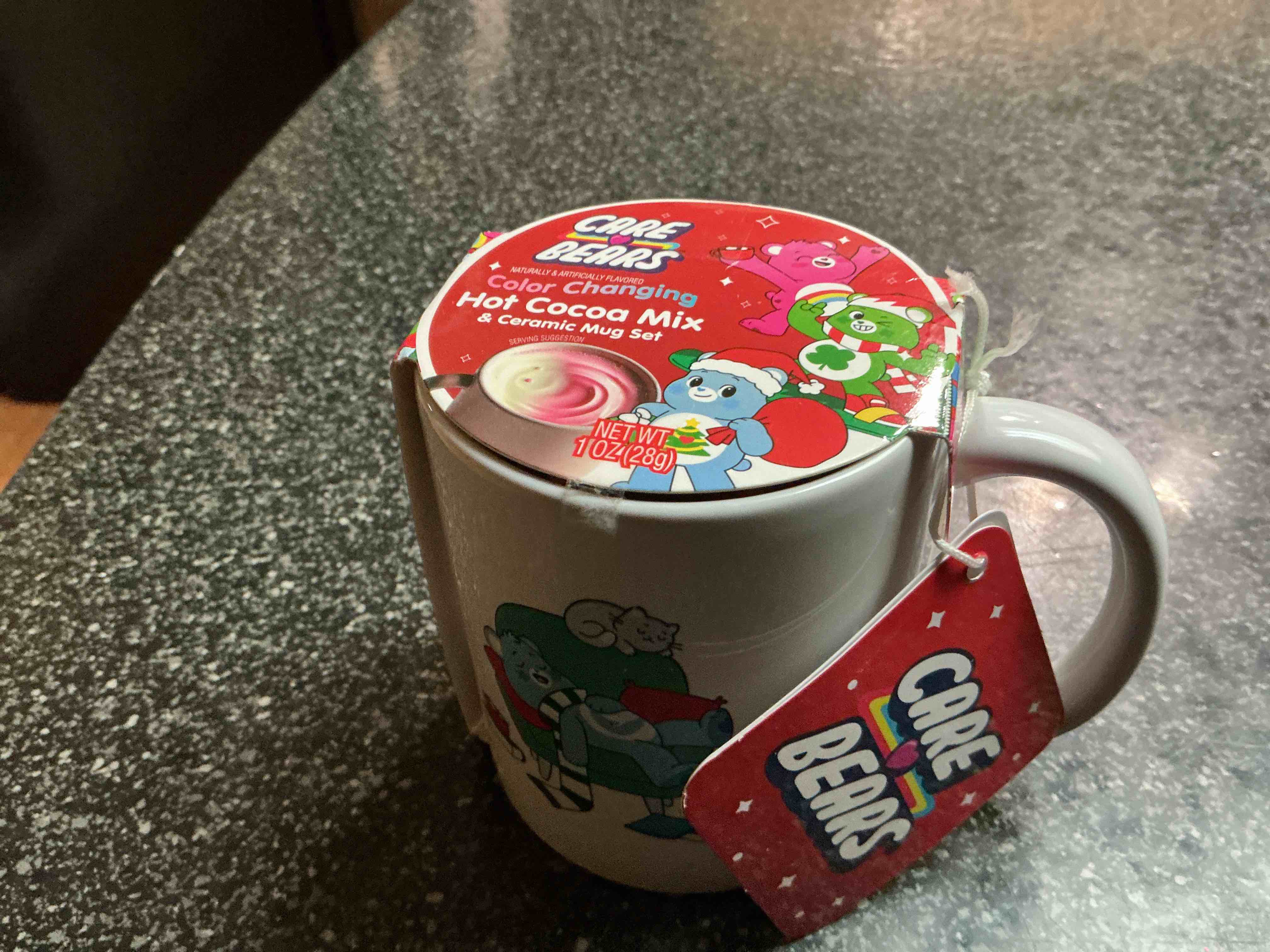 Care Bears Color Changing Hot Cocoa Mix & Ceramic Mug Set 