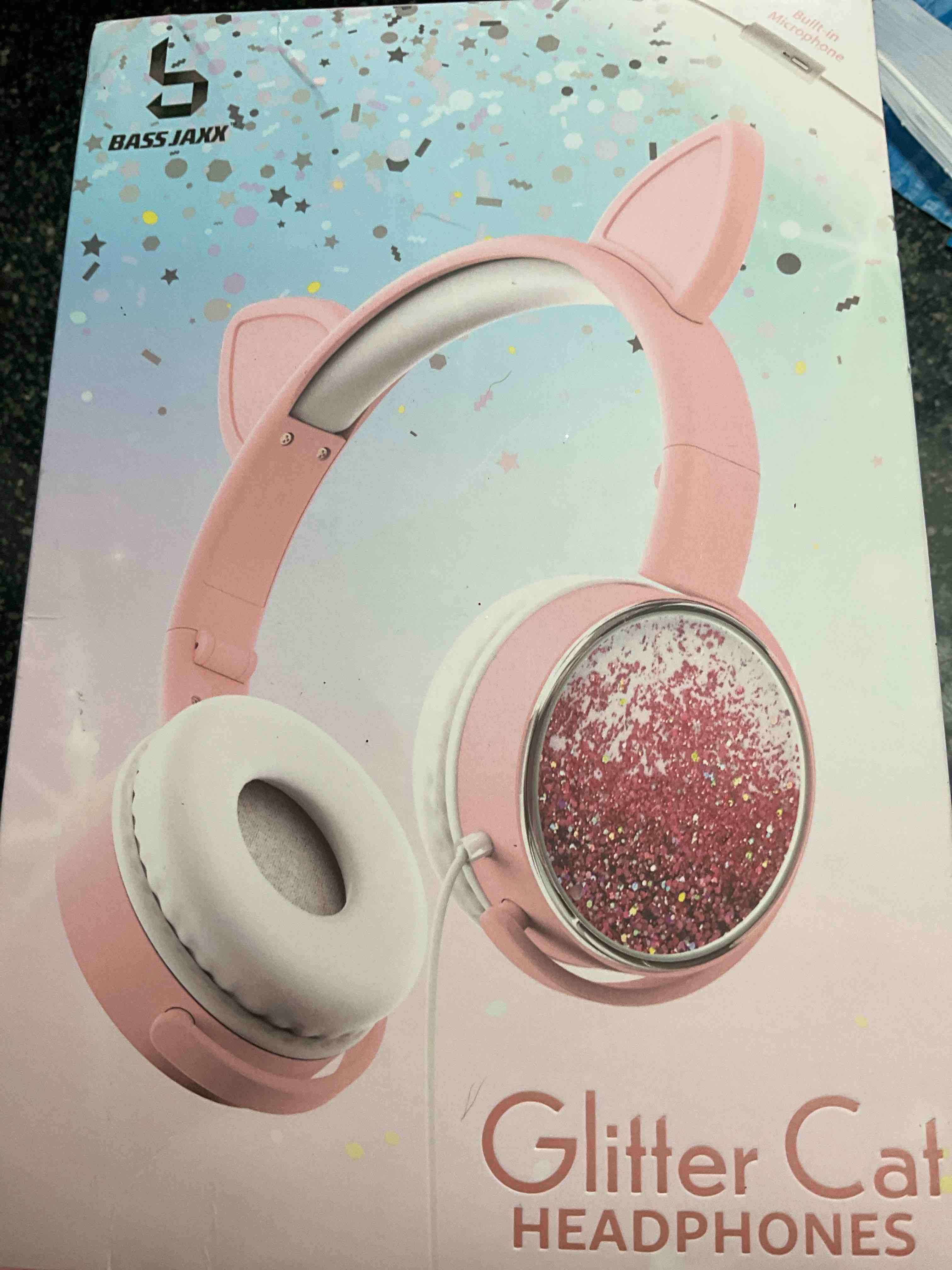 Bass Jaxx - Glitter Cat Headphones - plug & play 