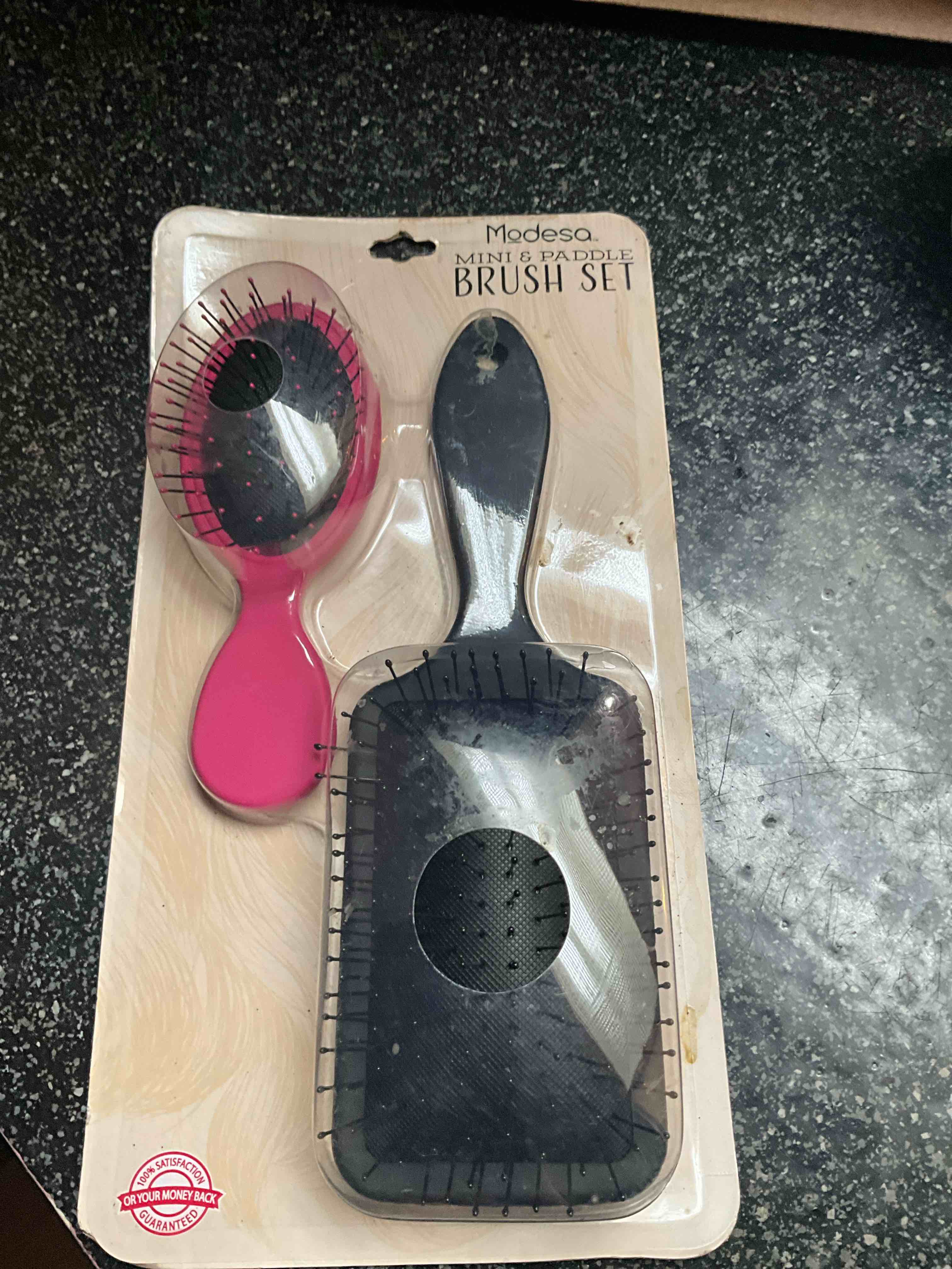 Modesa - Mini & Paddle Brush Set 