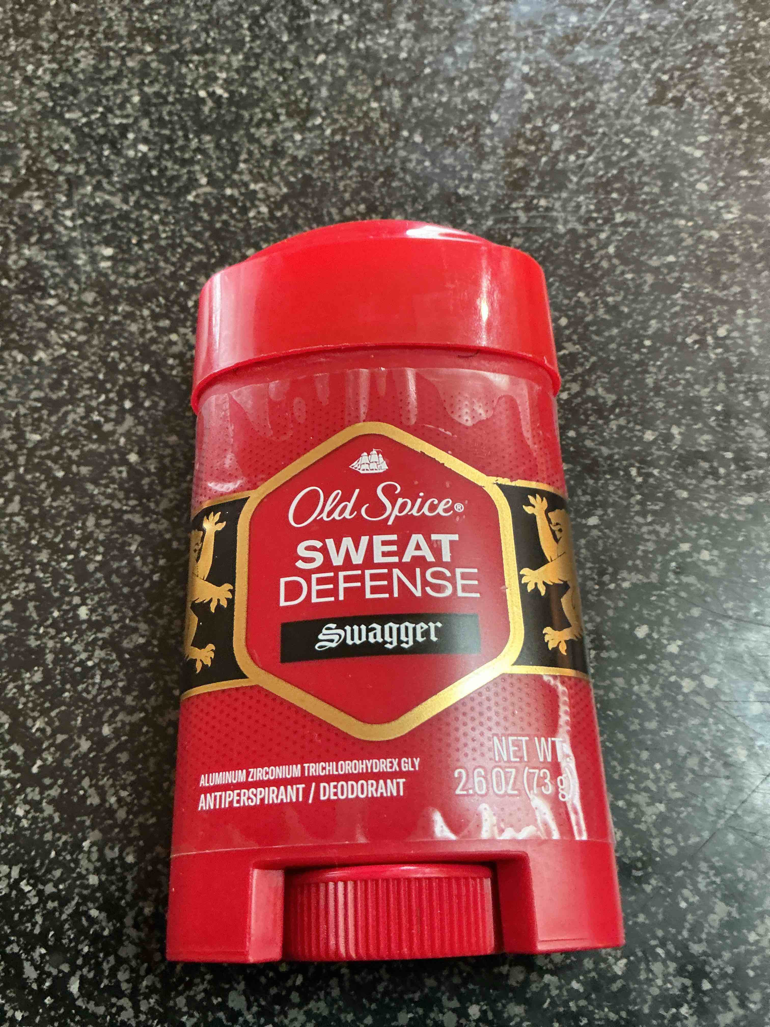 Old Spice Sweat Defense Antiperspirant & Deodorant for Men, 24/7 Ultimate Sweat Protection, Long Lasting Scent, Soft Solid, Swagger with Cedarwood Scent, 2.6 oz