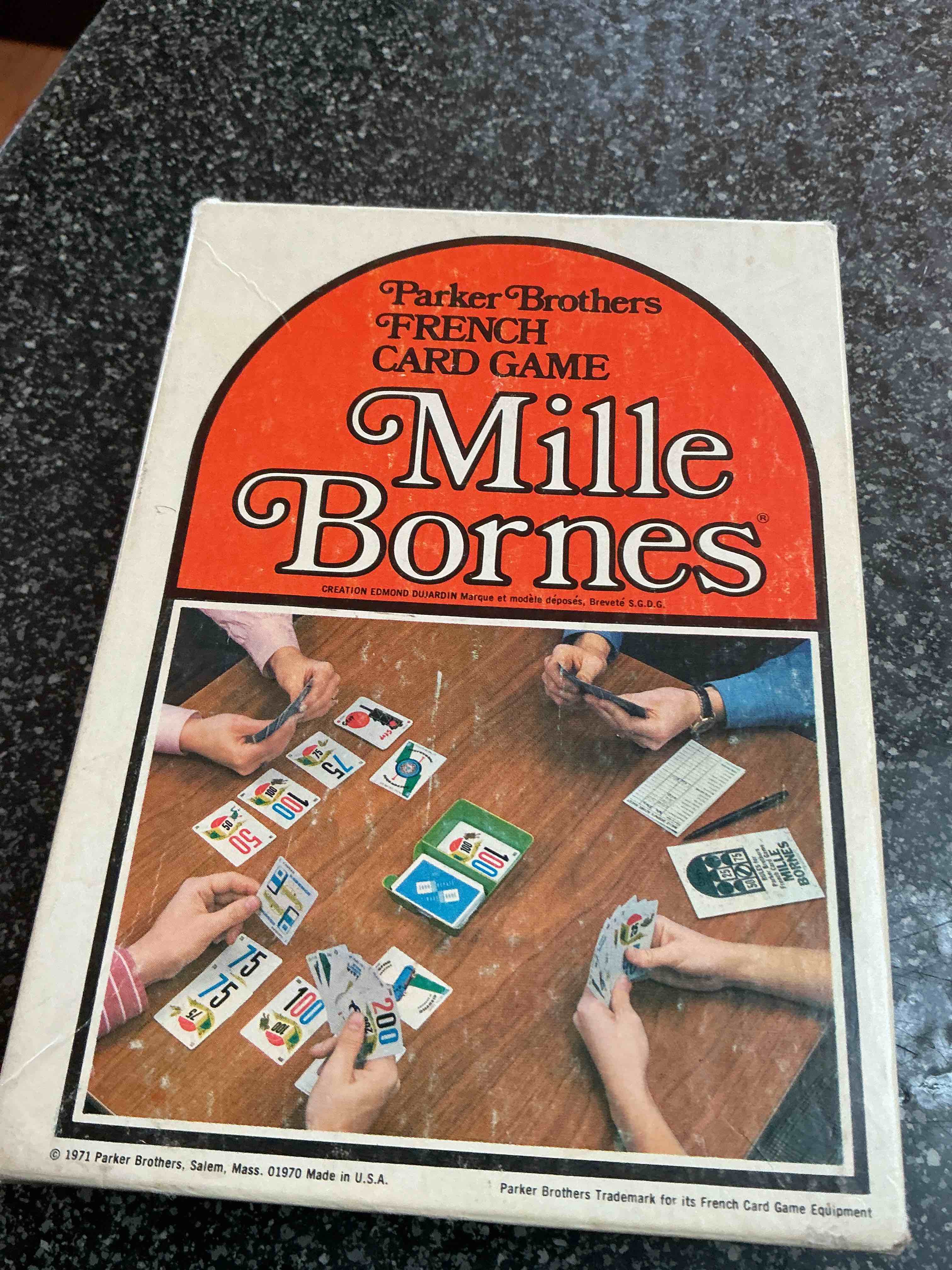 Parker Brothers French Card Game Retro 