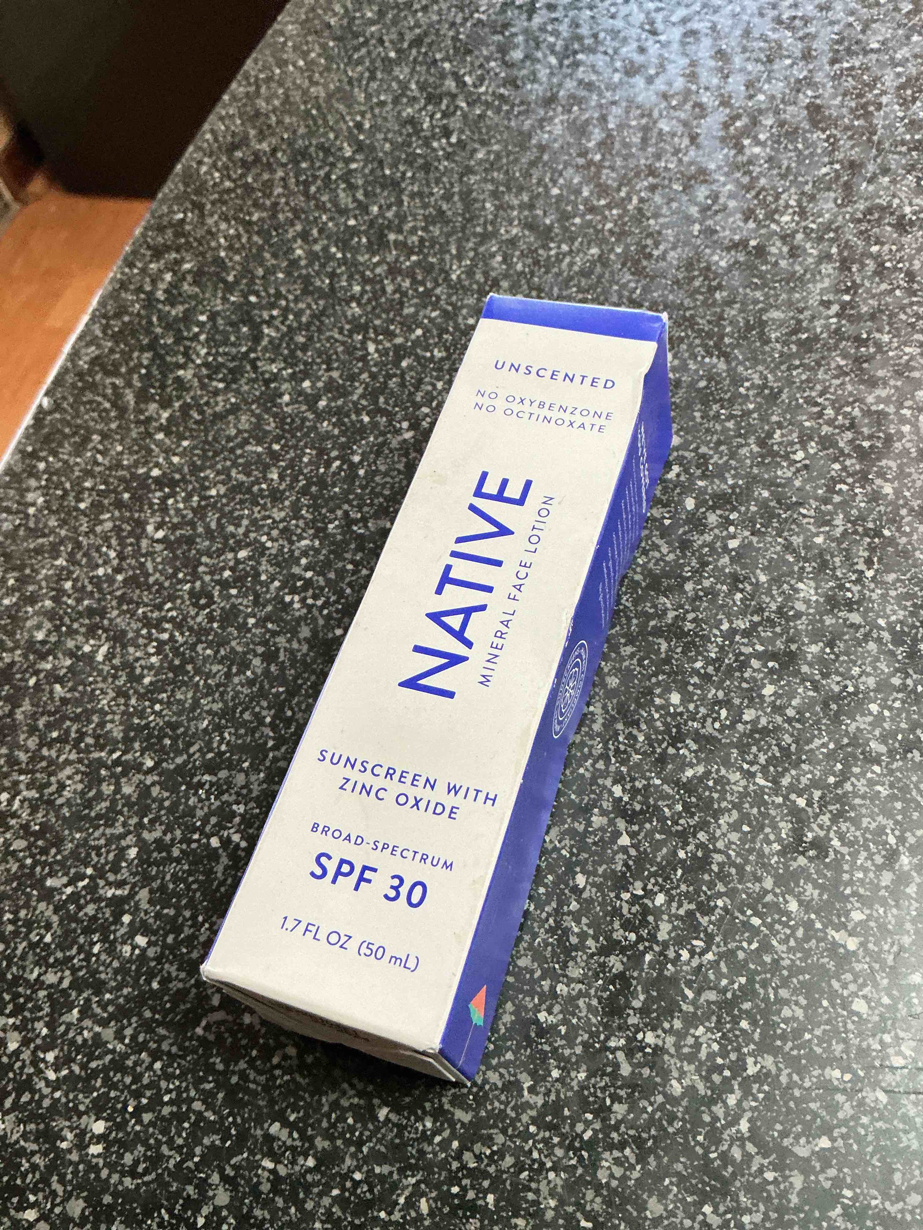 Unscented Mineral Face Lotion - SPF 30-1.7 fl oz