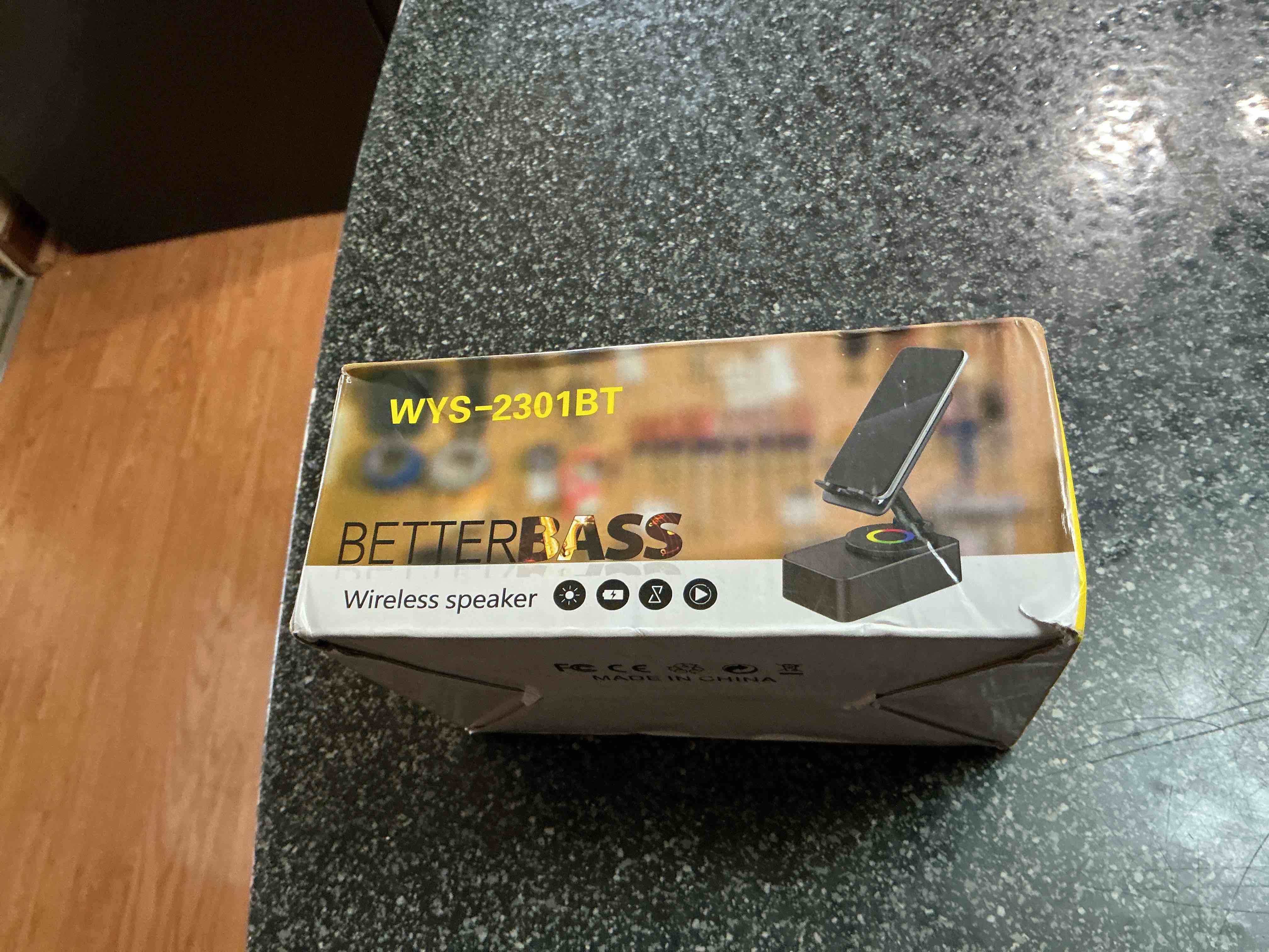 Wys-2301BT Better Bass Wireless Speaker 