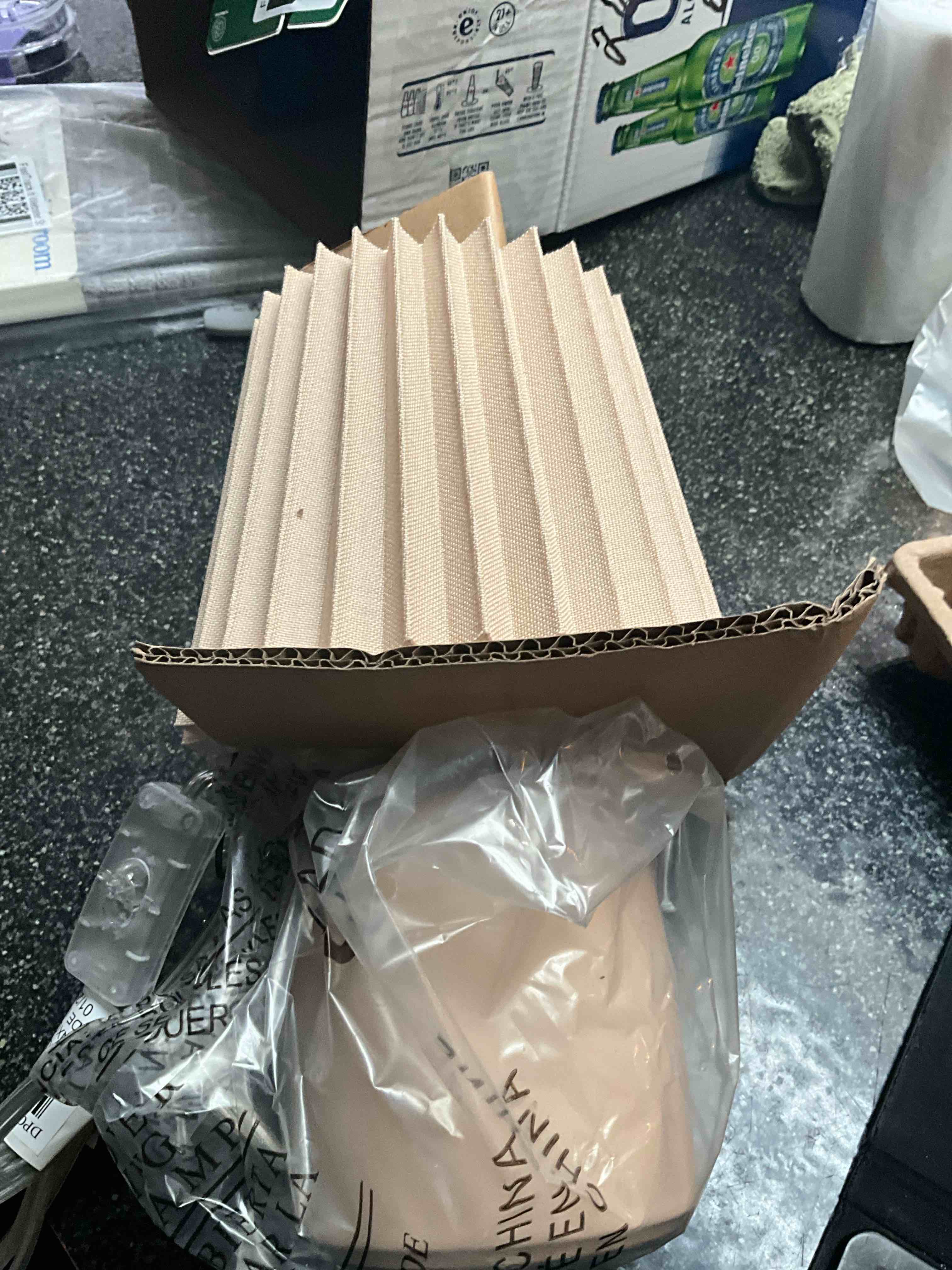 Room Essentials - Night Stand/End Table Lights - Sand Brown - 2 count 