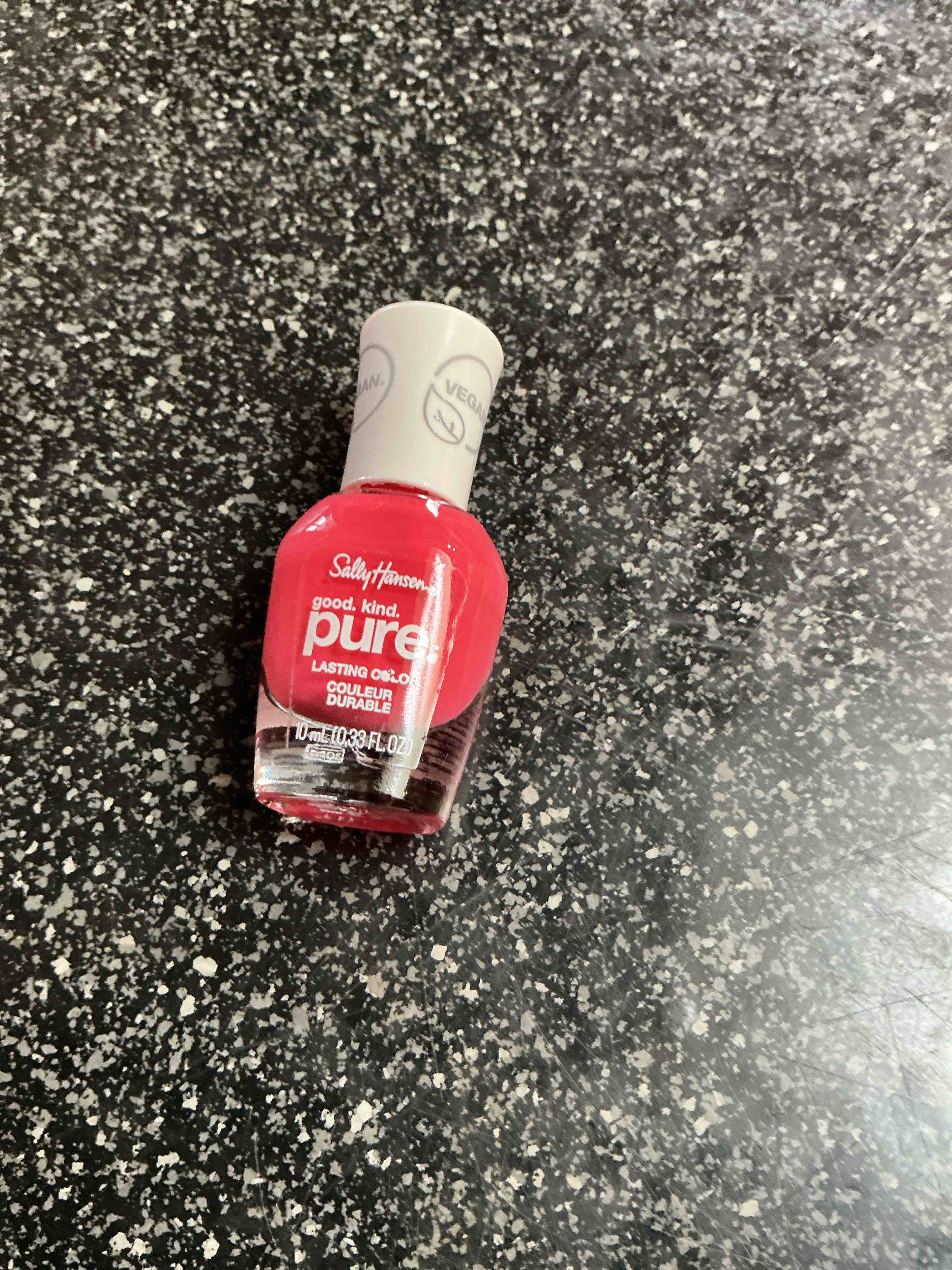 sally hansen good.kind.pure nail polish 280 fruity papaya 0.33 fl oz (pack of 1)