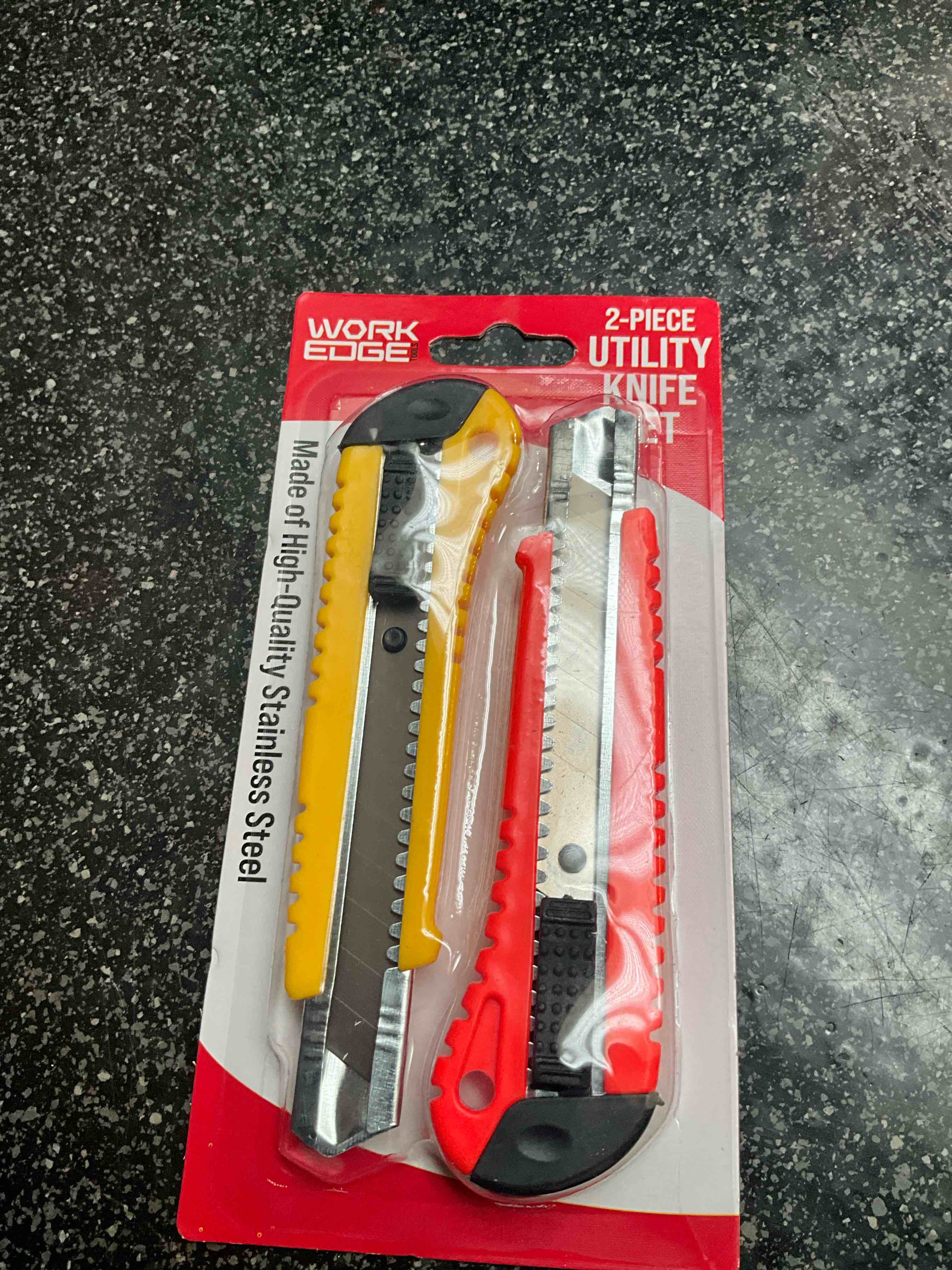 work edge - 2-piece utility knife set 