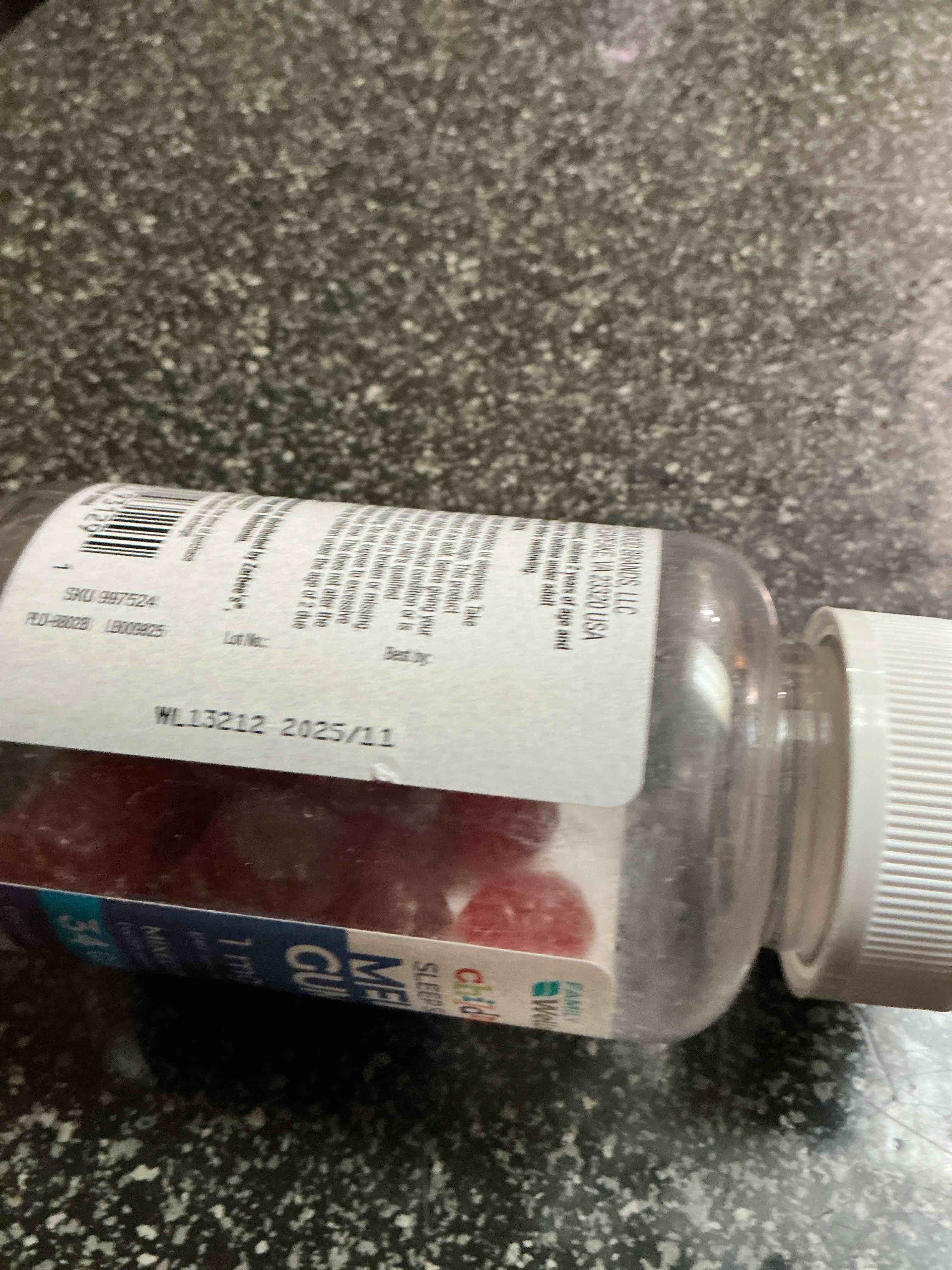 Condition photo showing As Is for Wellness Children Melatonin Gummies 34 Gummies 