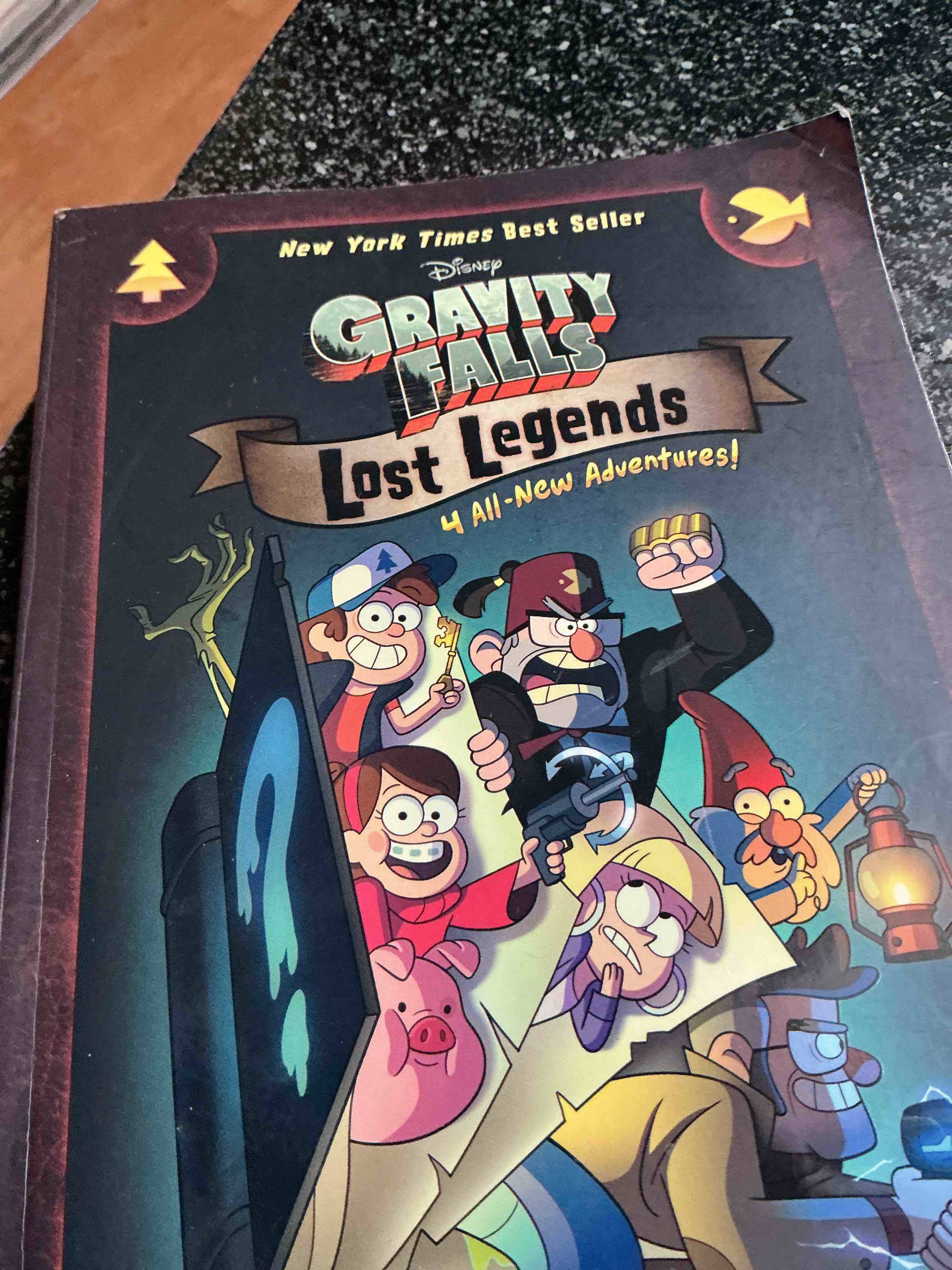 Condition photo showing New/Like New for Gravity Falls Lost Legends  All - New Adventures 