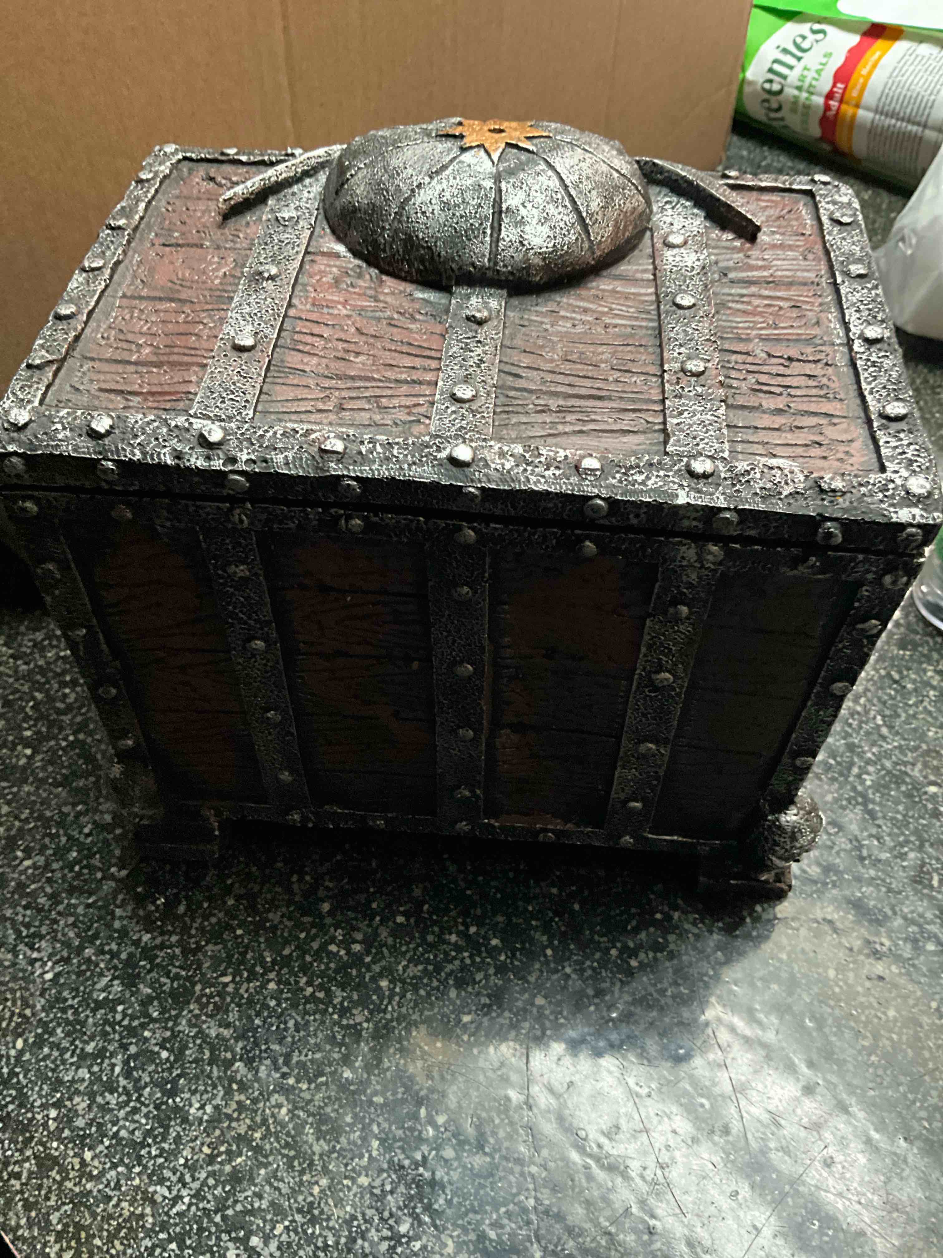 Condition photo showing New/Like New for Top Fin - Aquatic Decor - Pirate Chest 