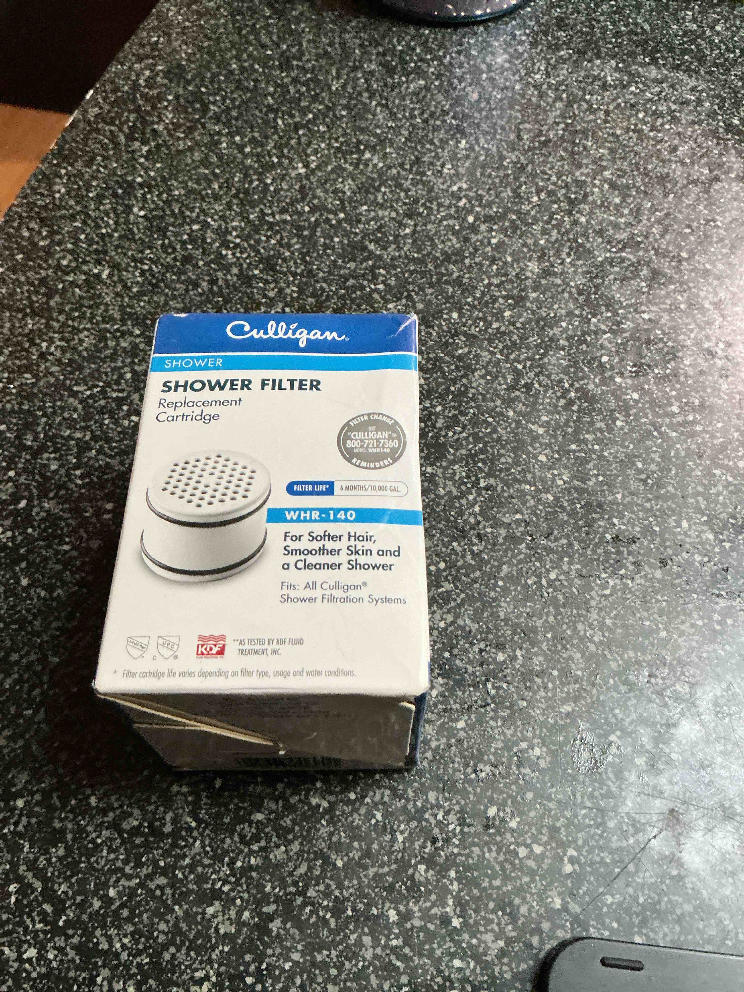 Condition photo showing New/Like New for Culligan WHR-140 WTR FiltrationCartridge Shower Filter Replacement Cartridge, 1 Count (Pack of 1), White