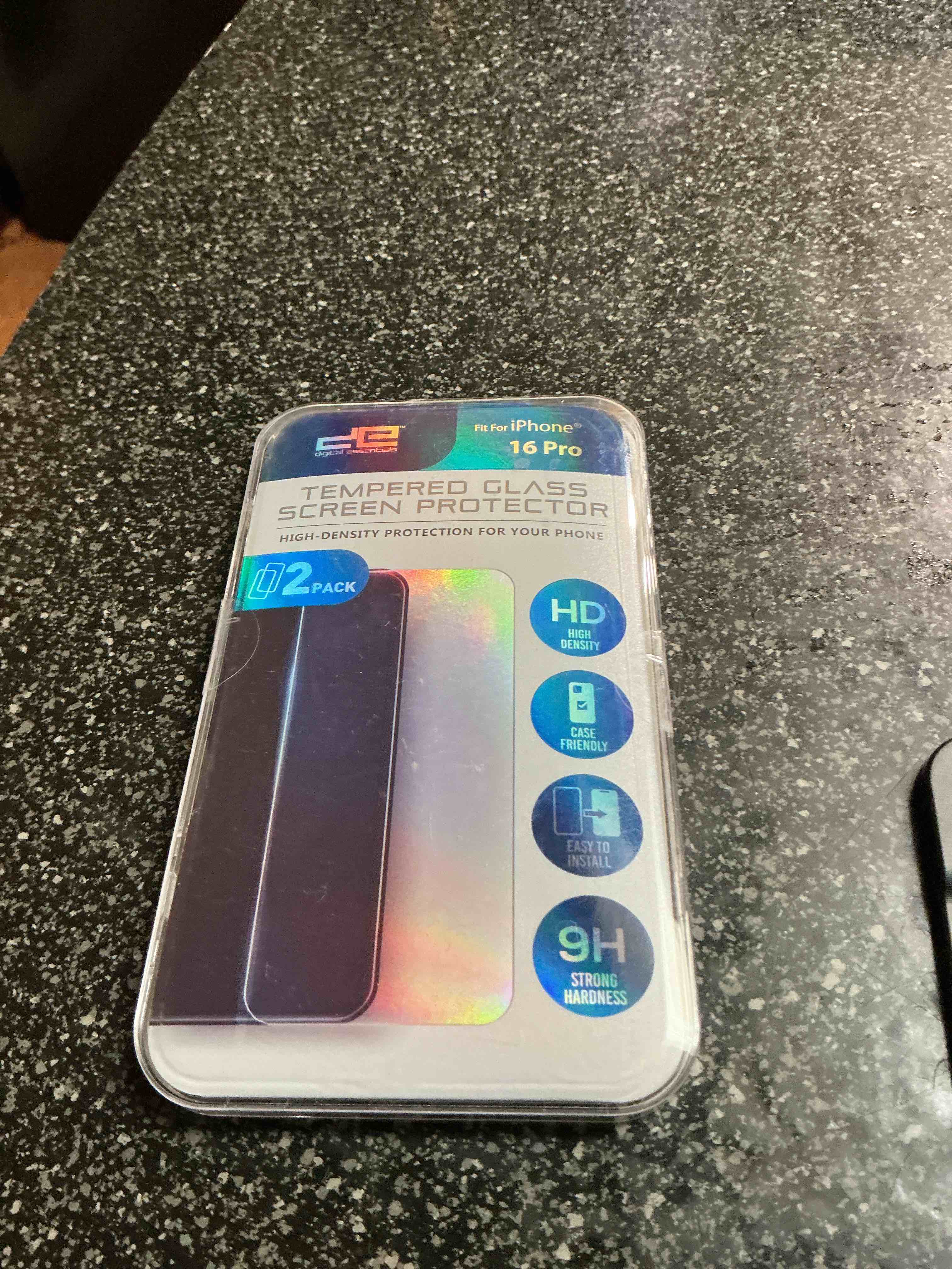 Condition photo showing New/Like New for Tempered Glass Screen Protector  For iPhone 16 Pro