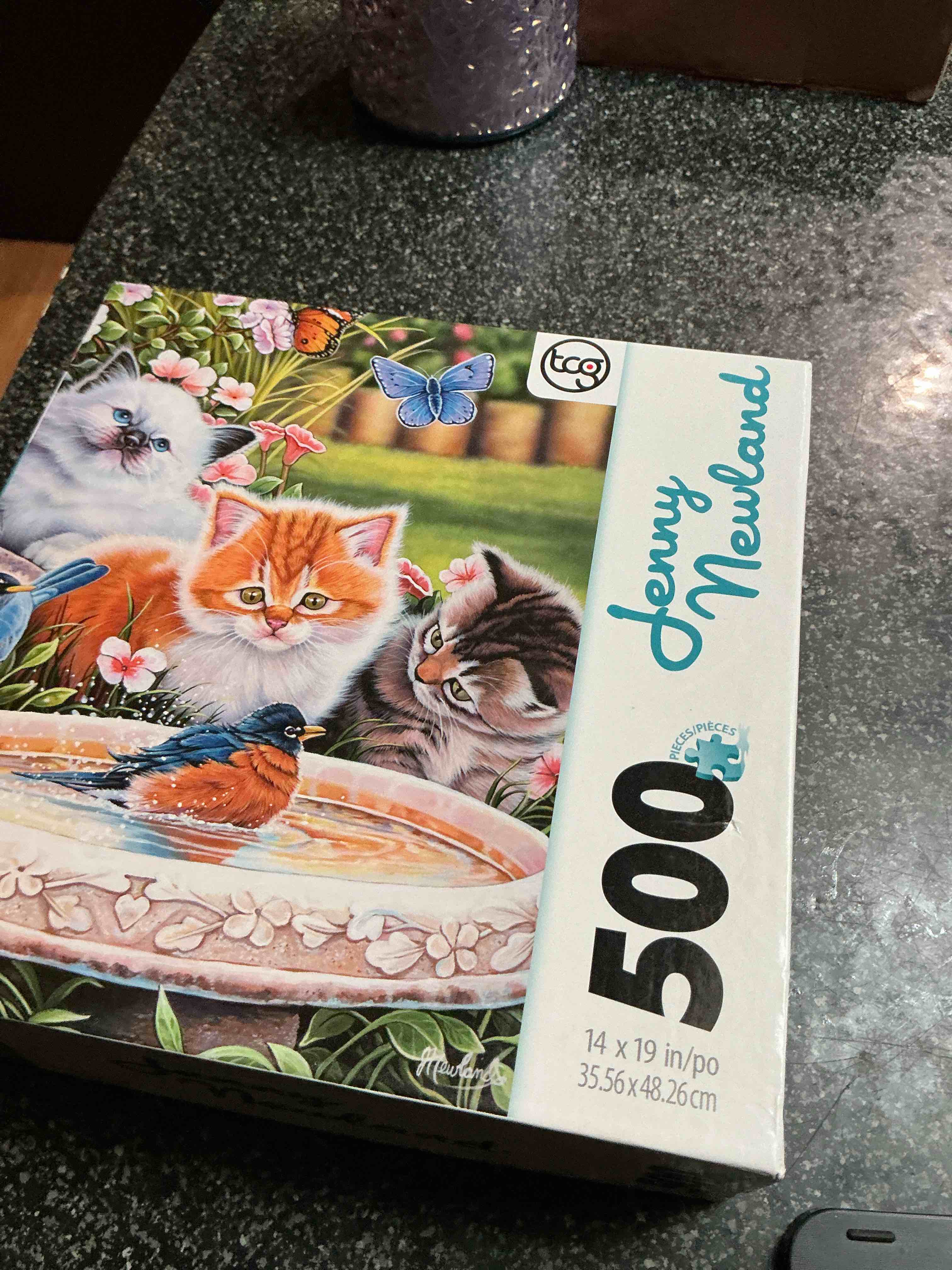 Condition photo showing New/Like New for Jenny Newland  500 Pieces Puzzle 