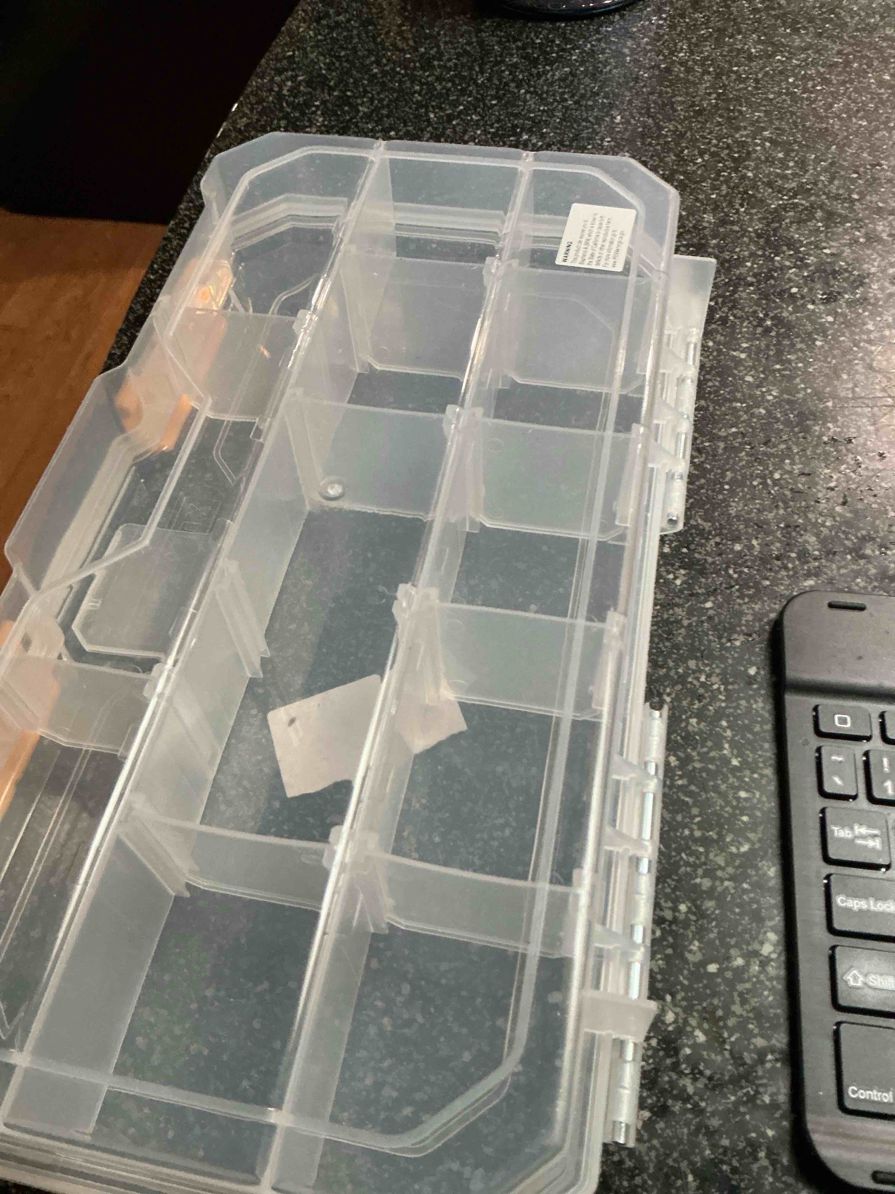 Condition photo showing New/Like New for Clear Tackle/Craft/Repair - Box