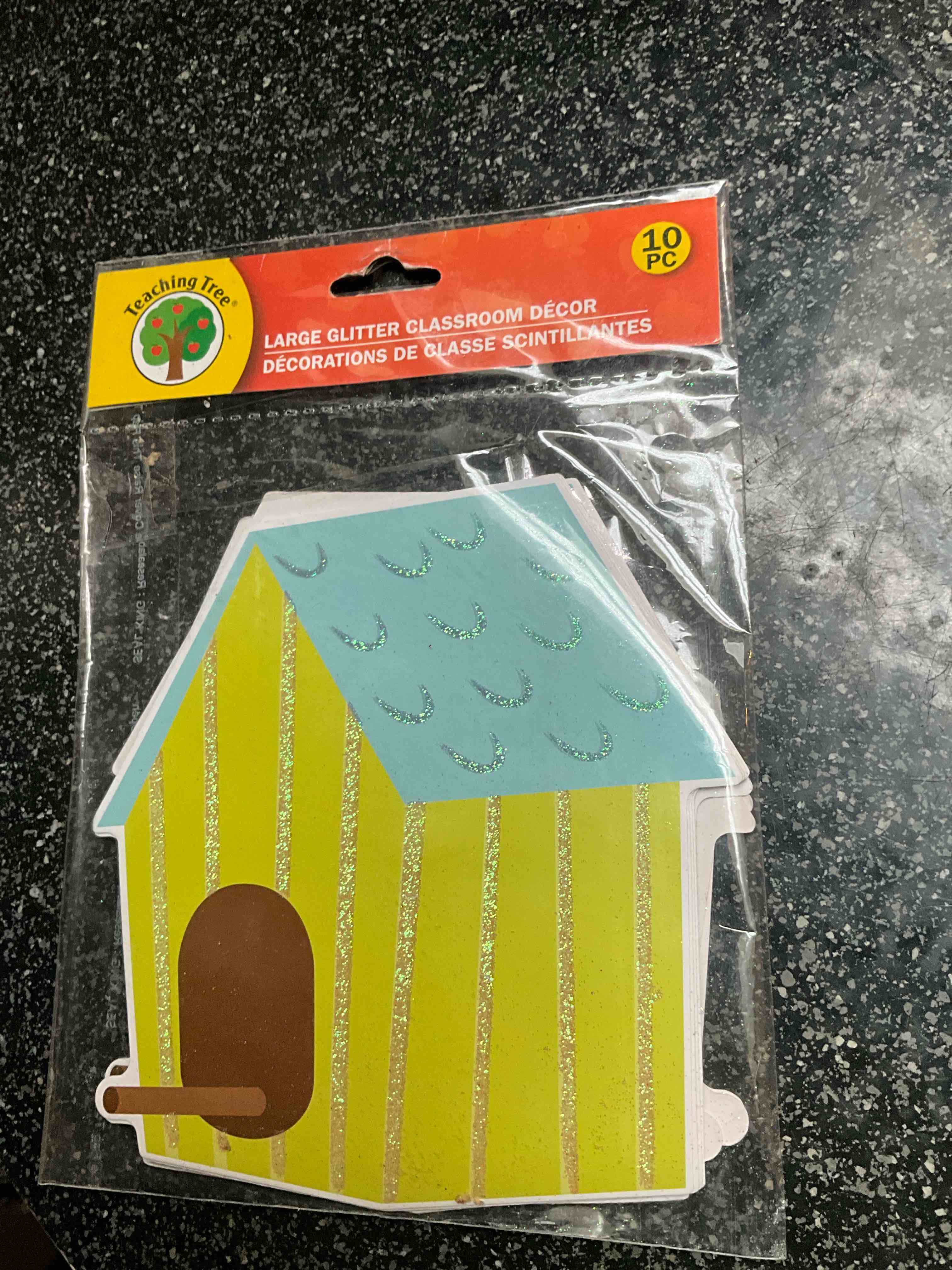 Condition photo showing New/Like New for Teaching Tree - Large Glitter Classroom Decor - 10 pcs 