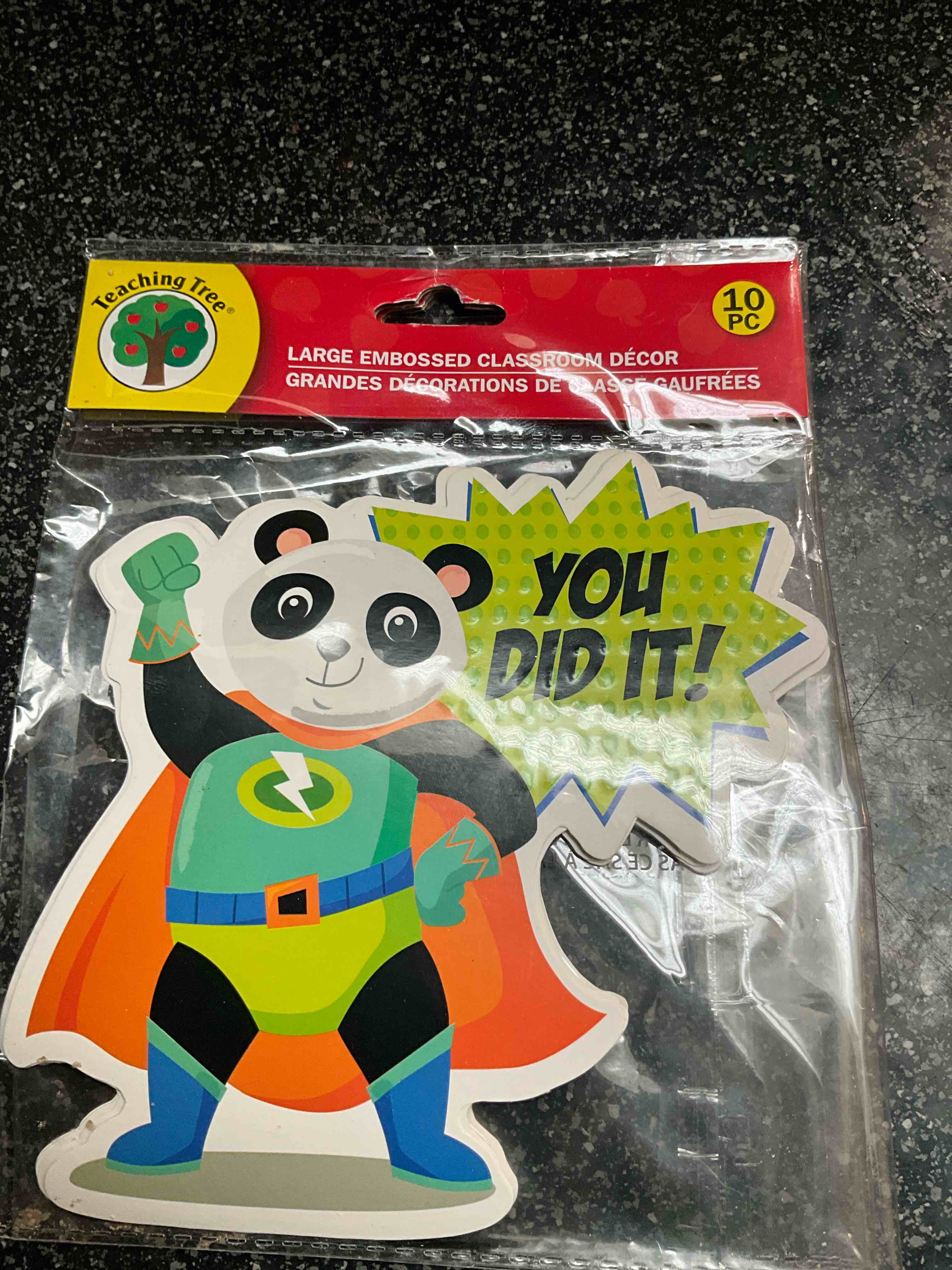 Condition photo showing New/Like New for Teaching Tree - Large Embossed Classroom Decor 