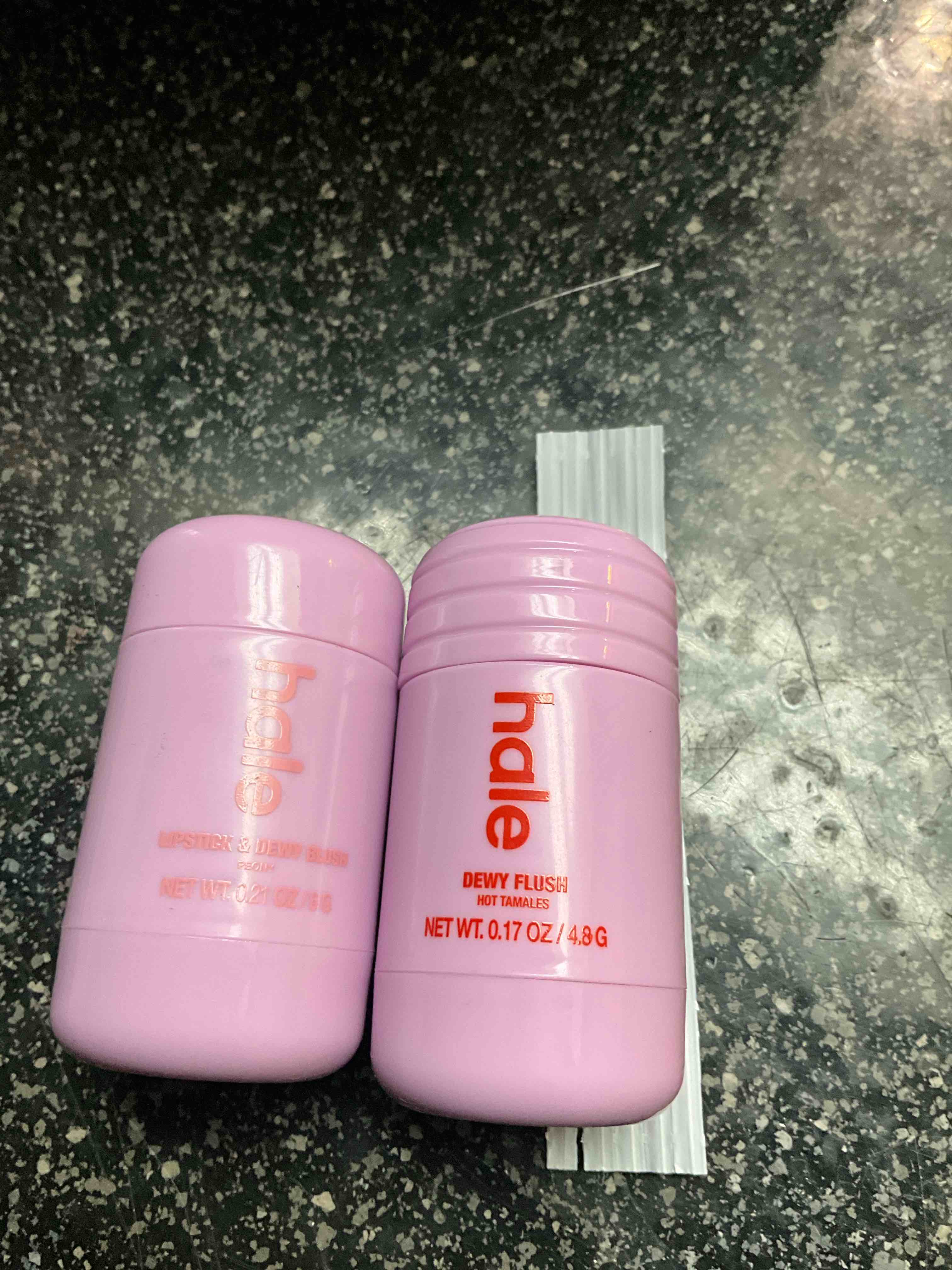 Condition photo showing New/Like New for Hale - Lipstick/Dewey Blush 