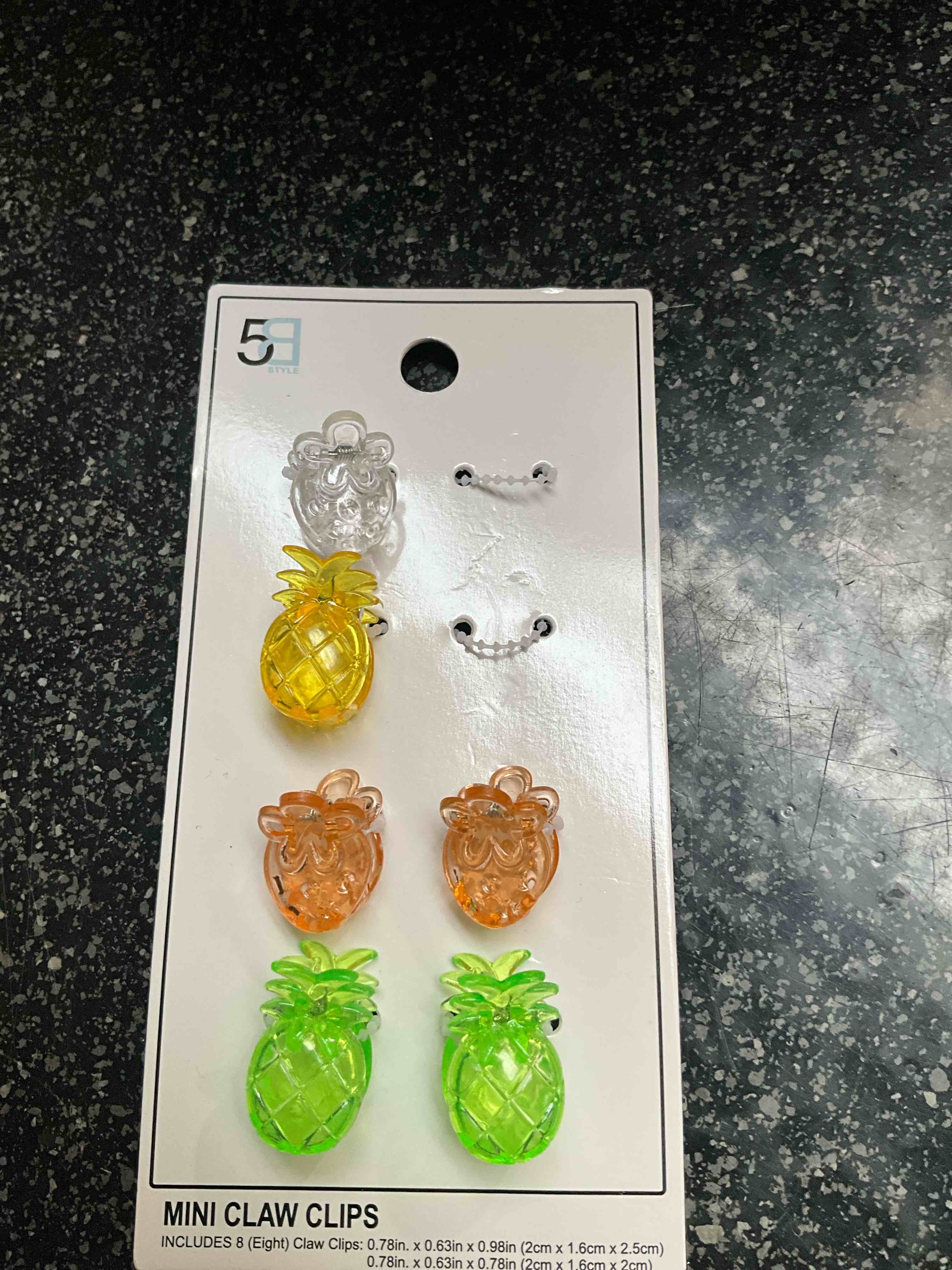 Condition photo showing New/Like New for 5B Style - Mini Claw Clips - 6 count 