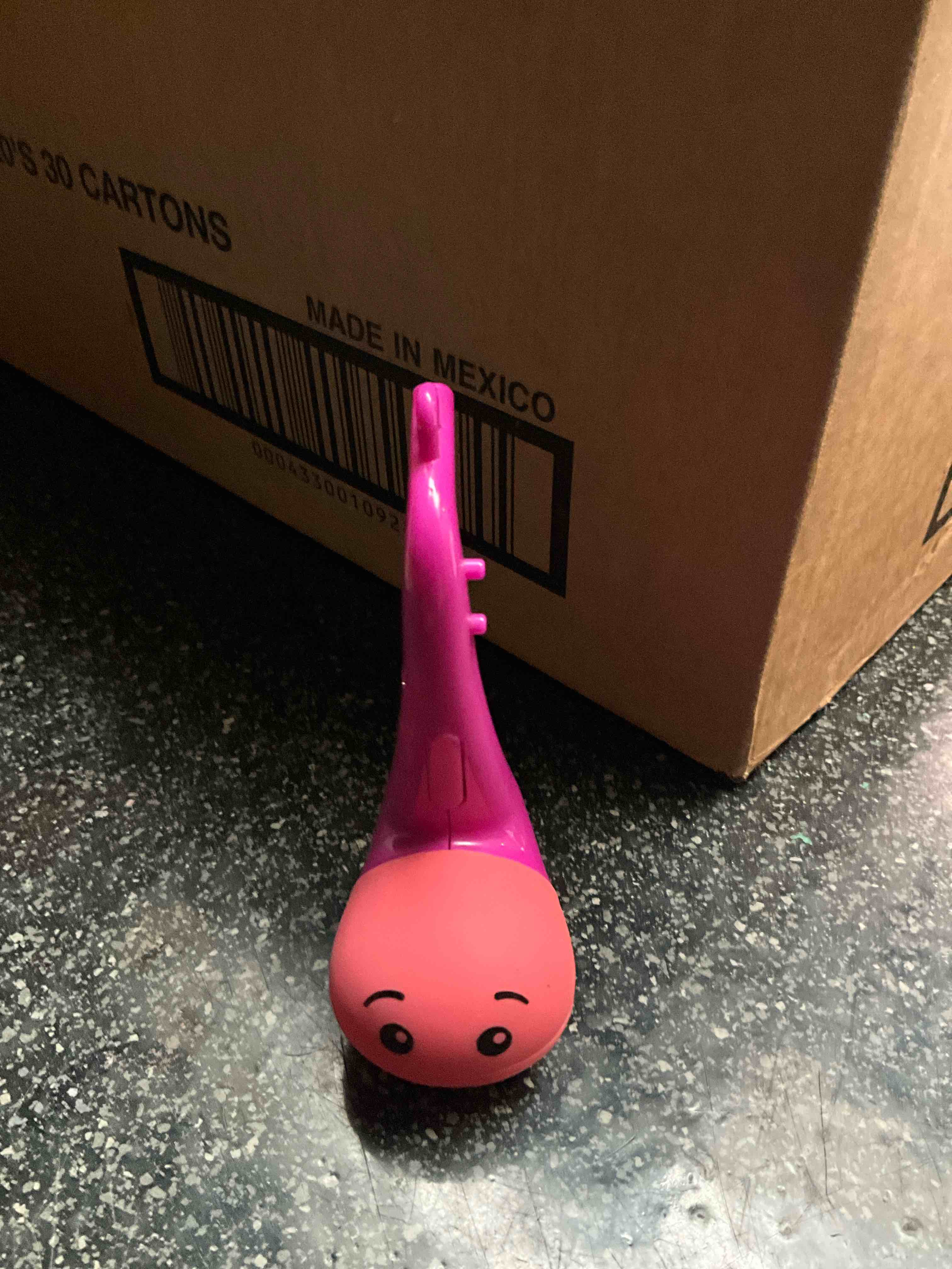 Condition photo showing New/Like New for Musical Saxophone - push the button & it goes  