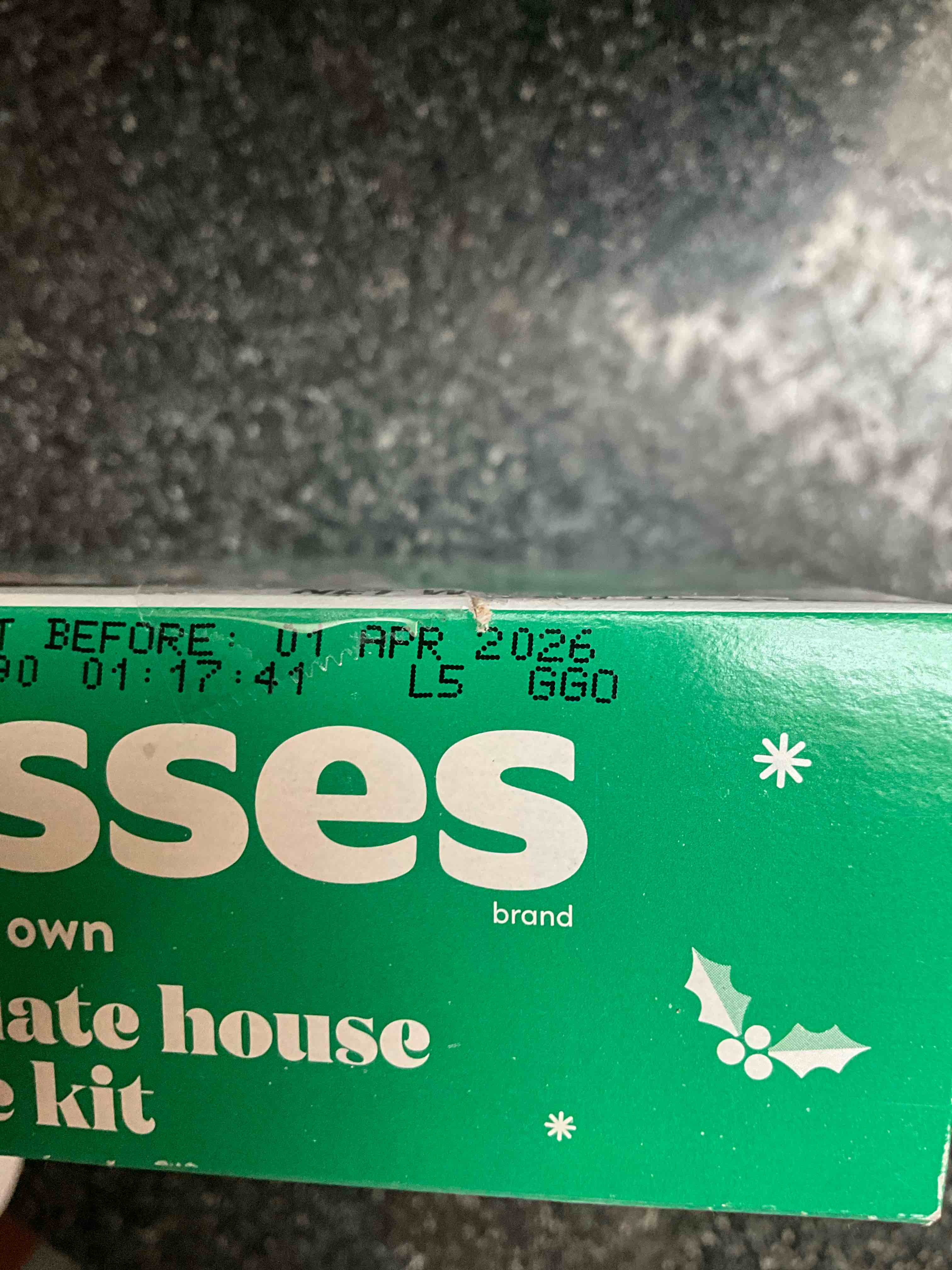 Condition photo showing New/Like New for Hershey's Kisses Chocolate Dream House Cookie Kit