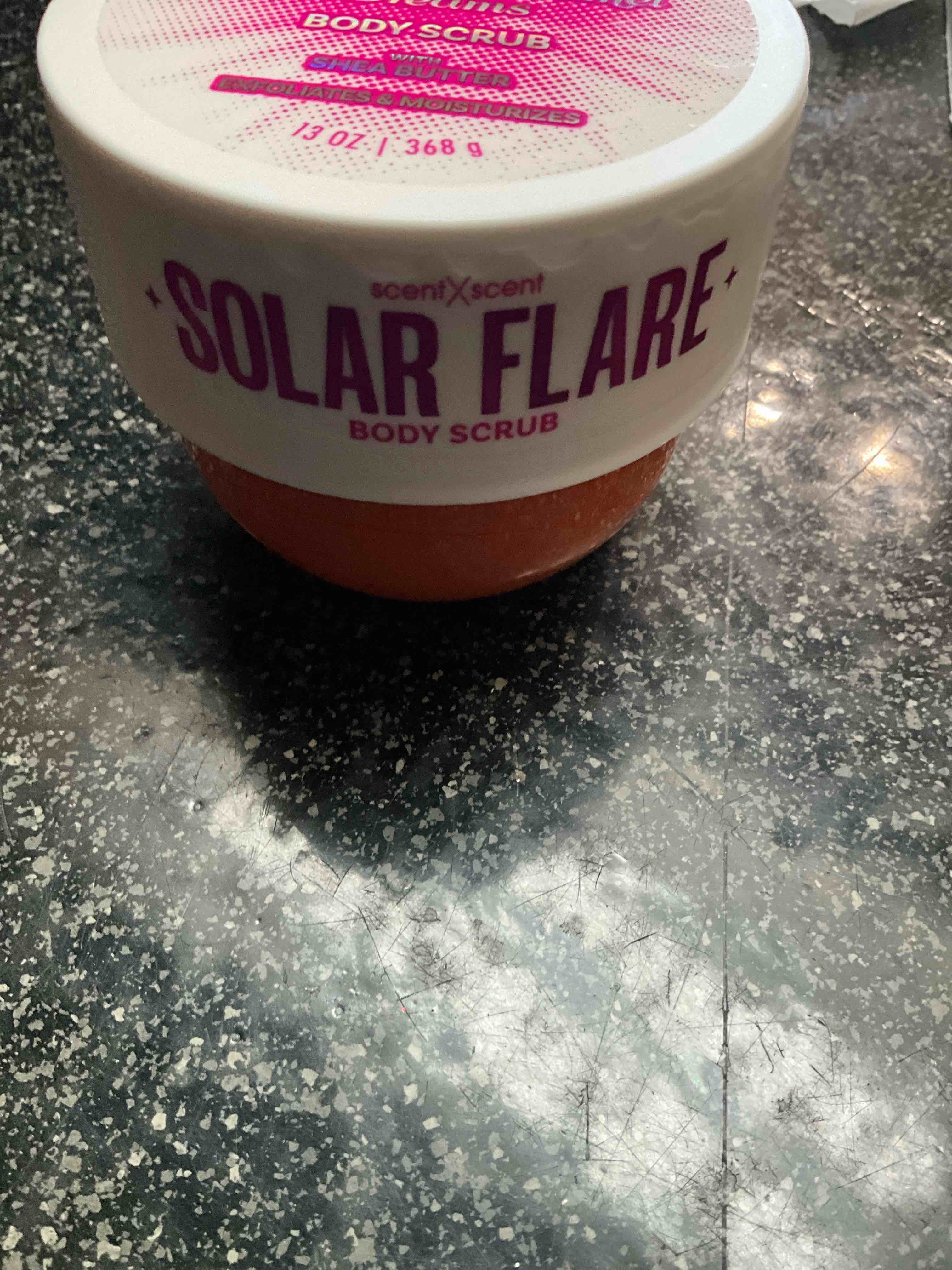 Condition photo showing New/Like New for Solar Flare - Brazilian Caramel Dreams - Body Scrub - 13 oz 