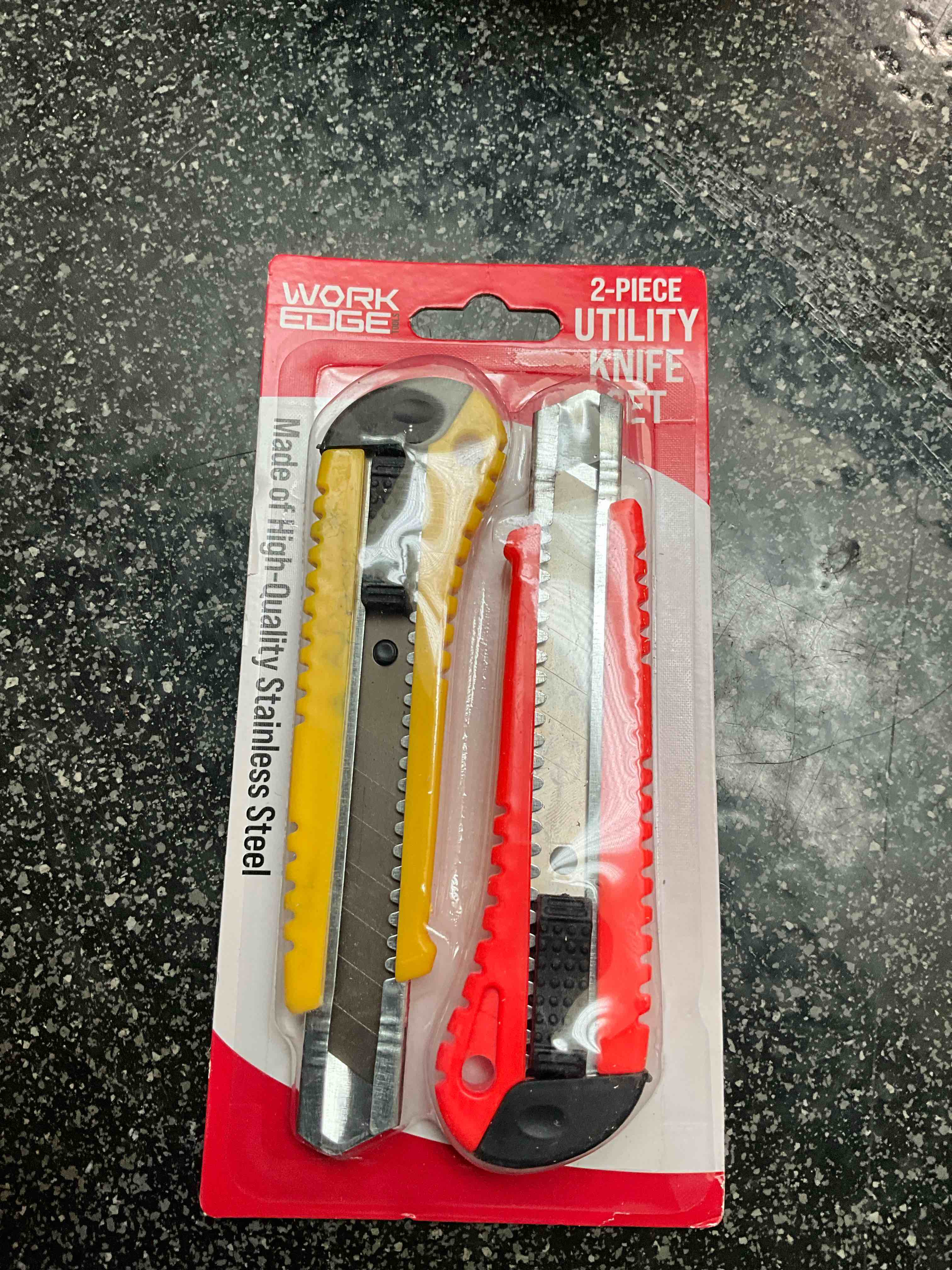 Condition photo showing New/Like New for Work Edge - 2 Piece Utility Knife Set 