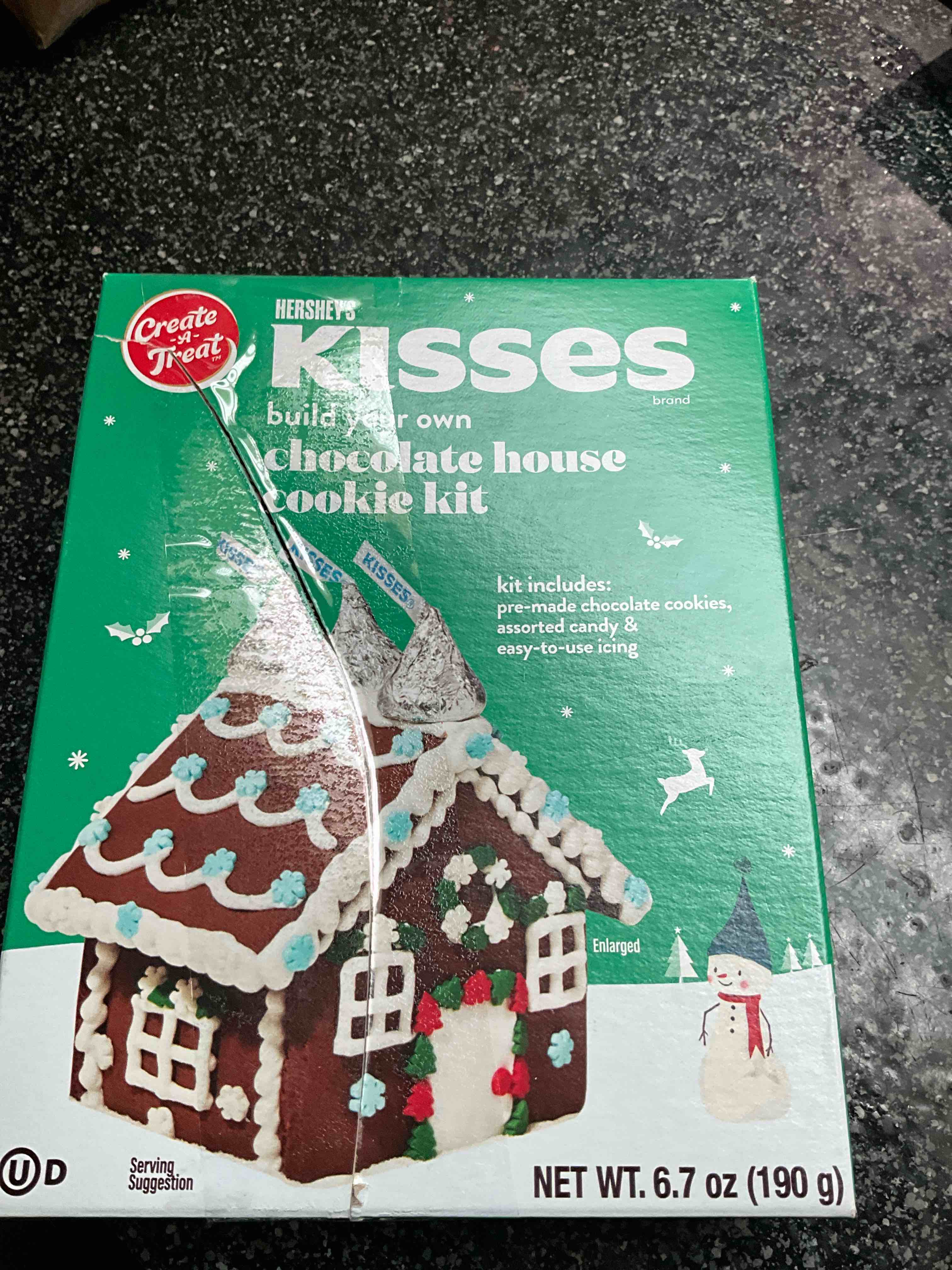 Condition photo showing New/Like New for Hershey's Kisses Chocolate Dream House Cookie Kit