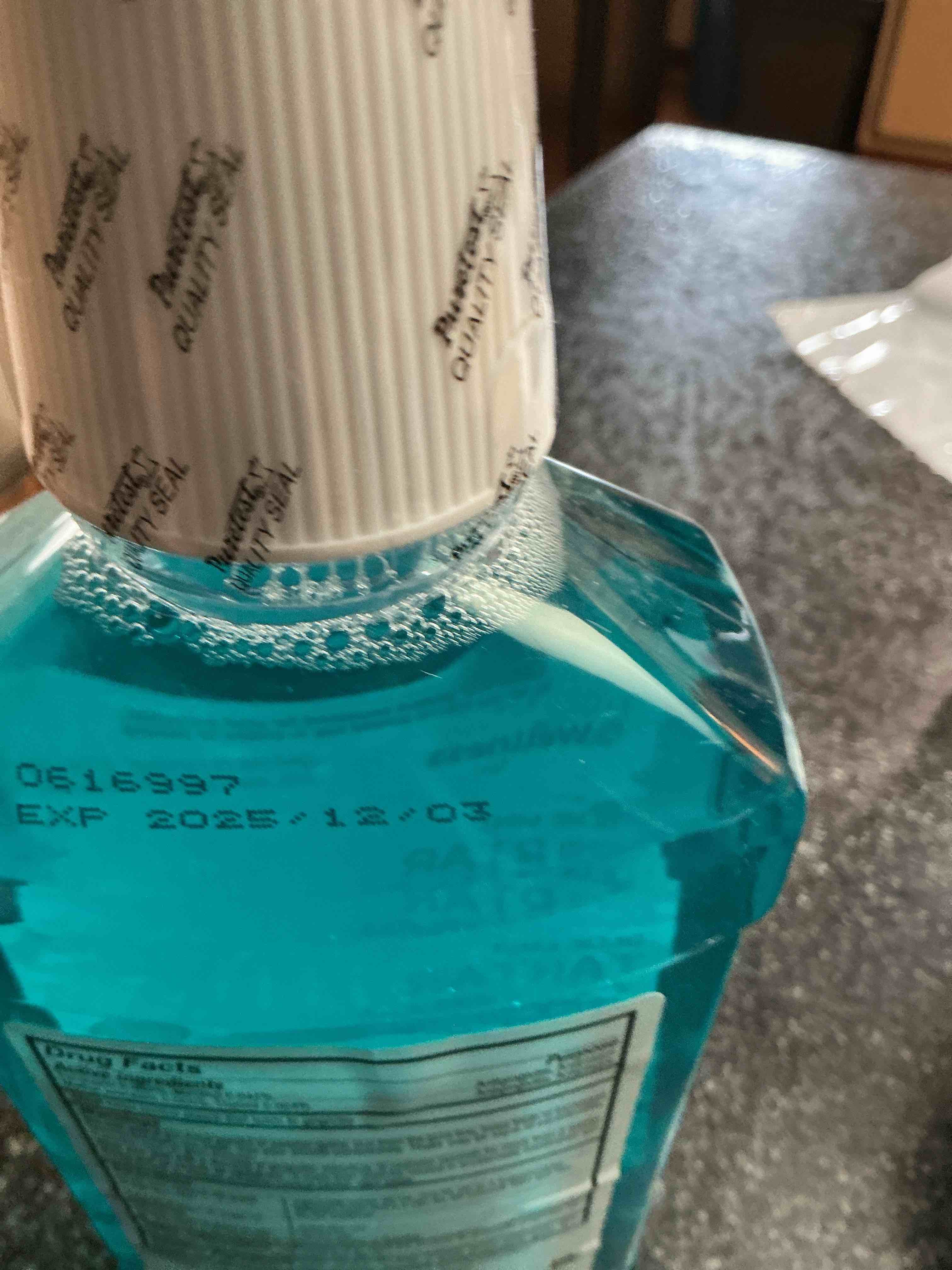 Condition photo showing As Is for Family Wellness Blue Mint Tartar Control 33.8 FL. OZ. 