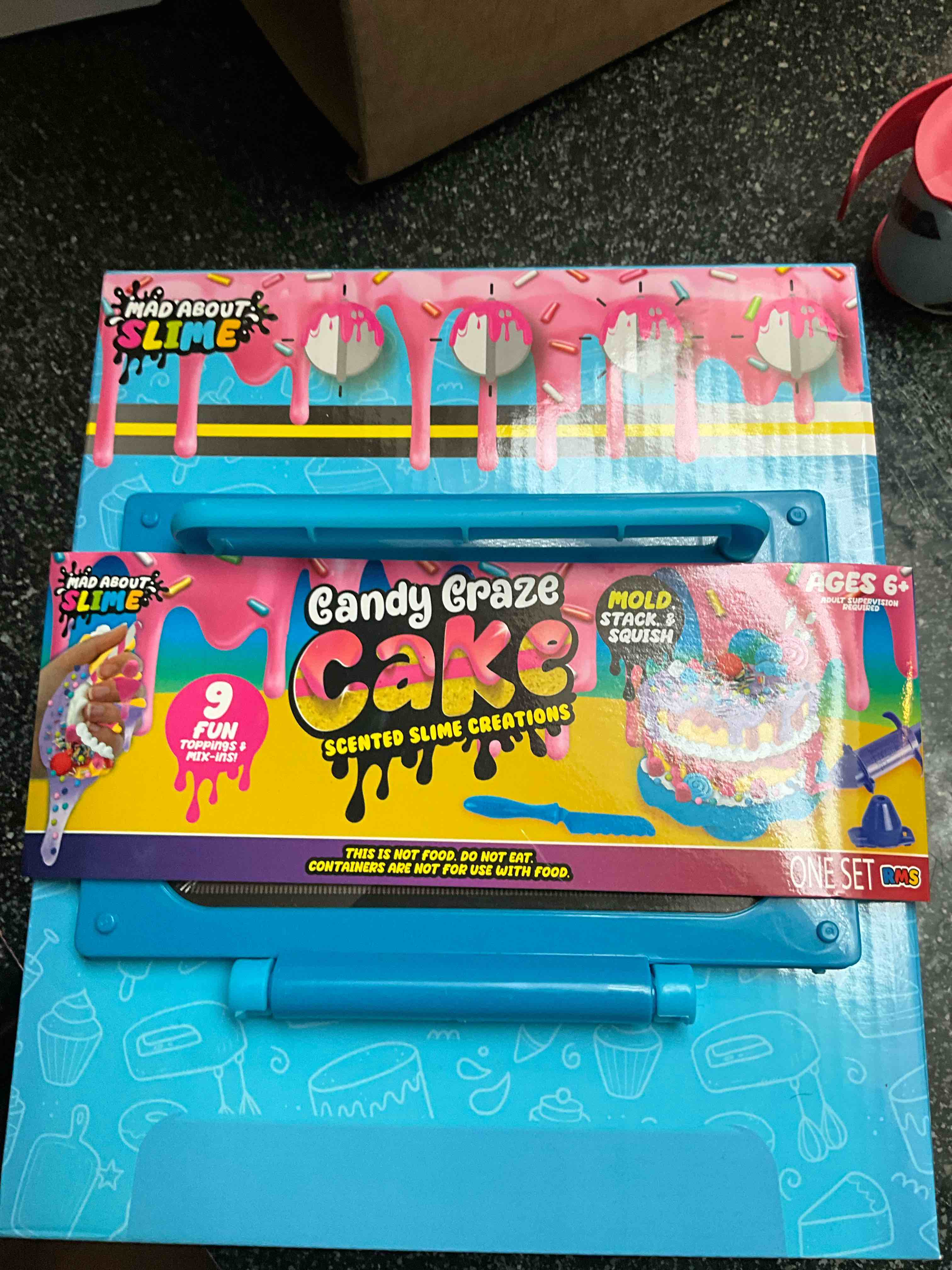 Condition photo showing New/Like New for RMS - Mad About Slime - Candy Craze Cake Scented Slime Creations 