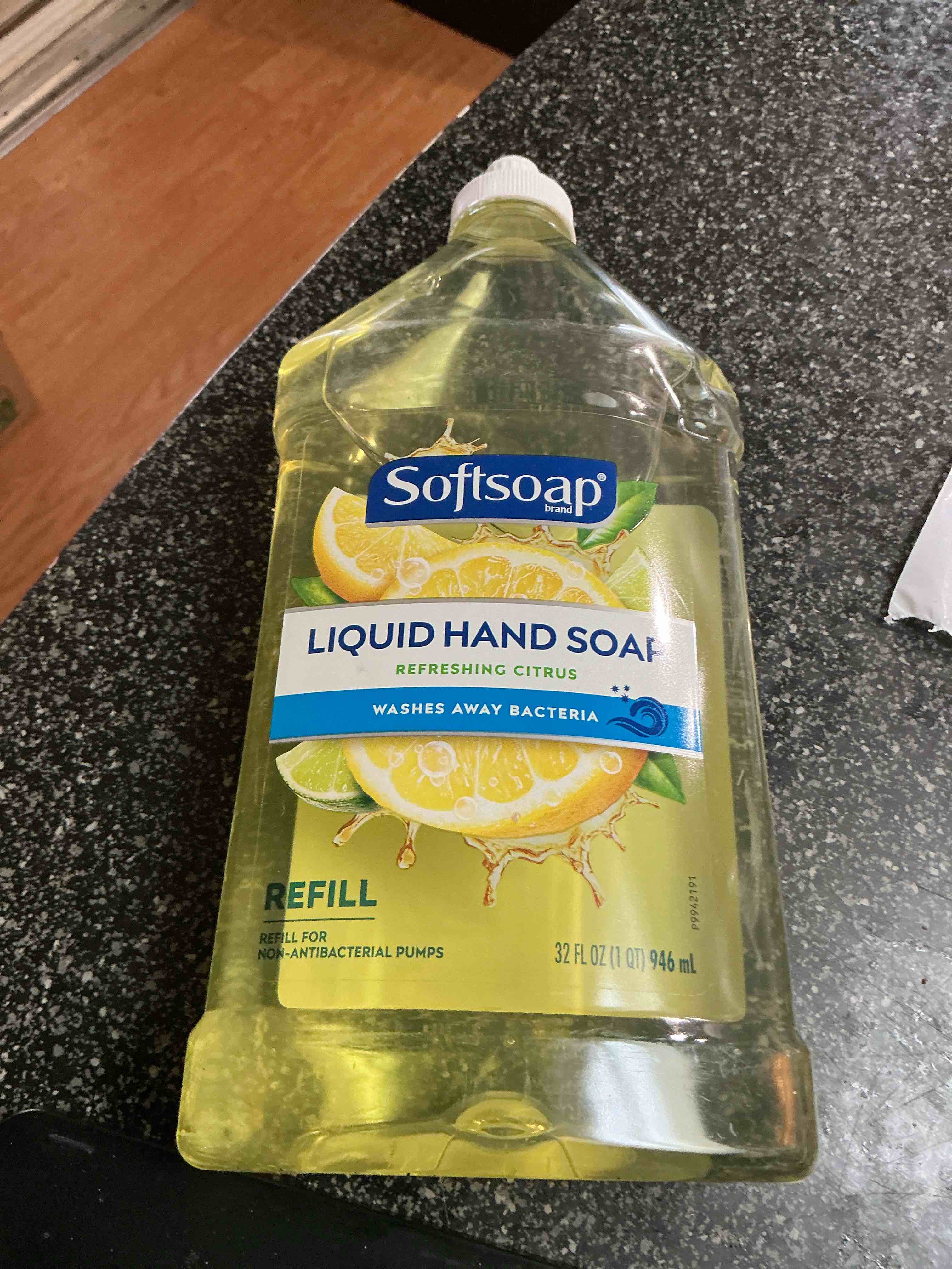 Condition photo showing New/Like New for Softsoap Liquid Hand Soap Refill, Refreshing Citrus with Lemon Scent - 32 Fluid Ounce