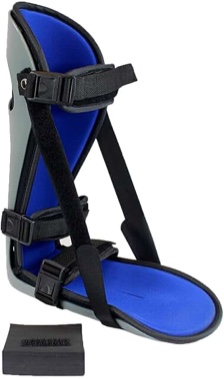 Condition photo showing New/Like New for Brace Direct Plantar Fasciitis Posterior Night Splint - Rigid Orthopedic Sleeping Boot for Heel Pain, Achilles Tendonitis, Foot Drop and Heel Spur Relief (Large - US Shoe Men 10-14 / Women 11+)