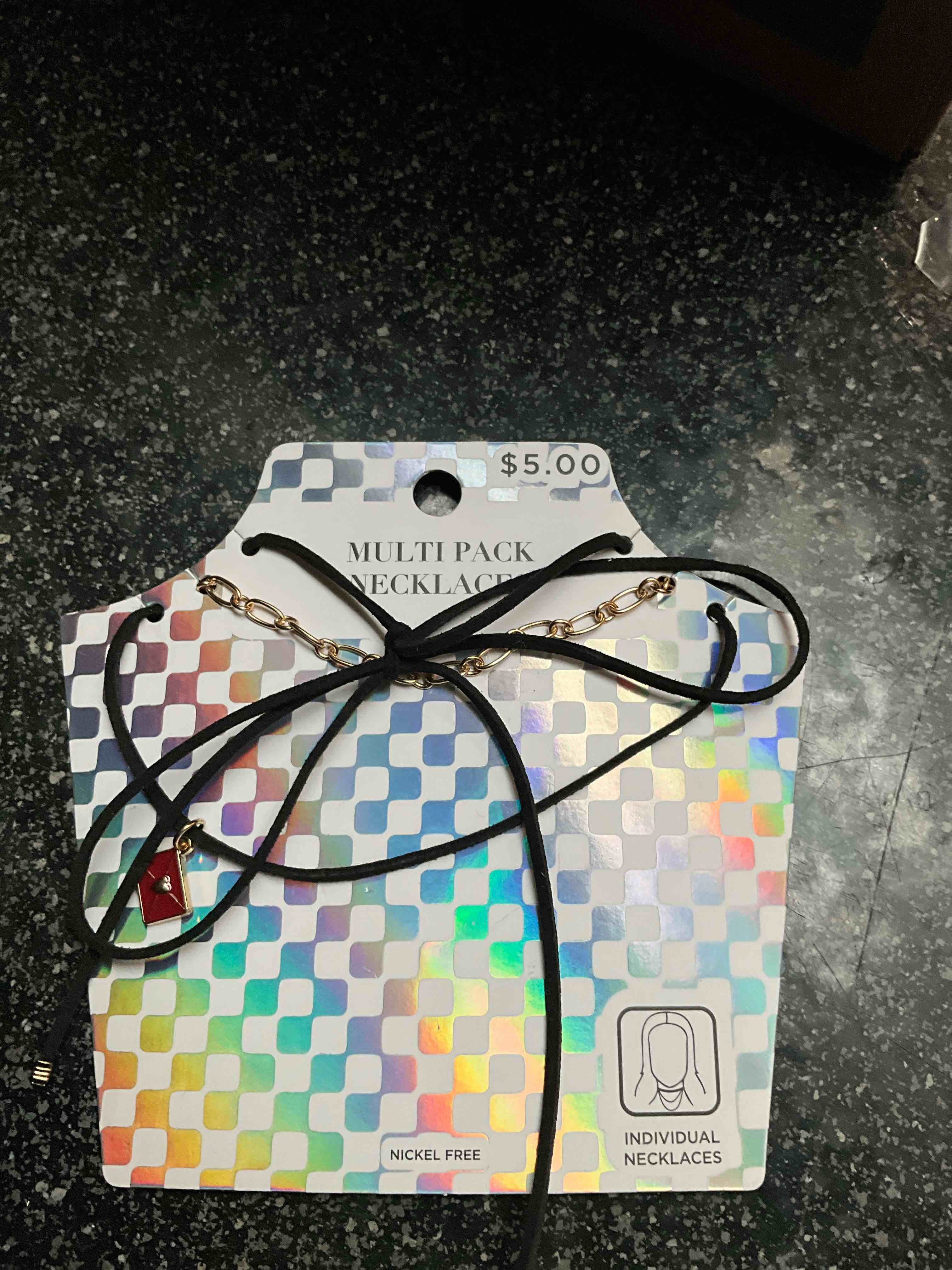 Condition photo showing New/Like New for Multi Pack Necklaces - nickel free 