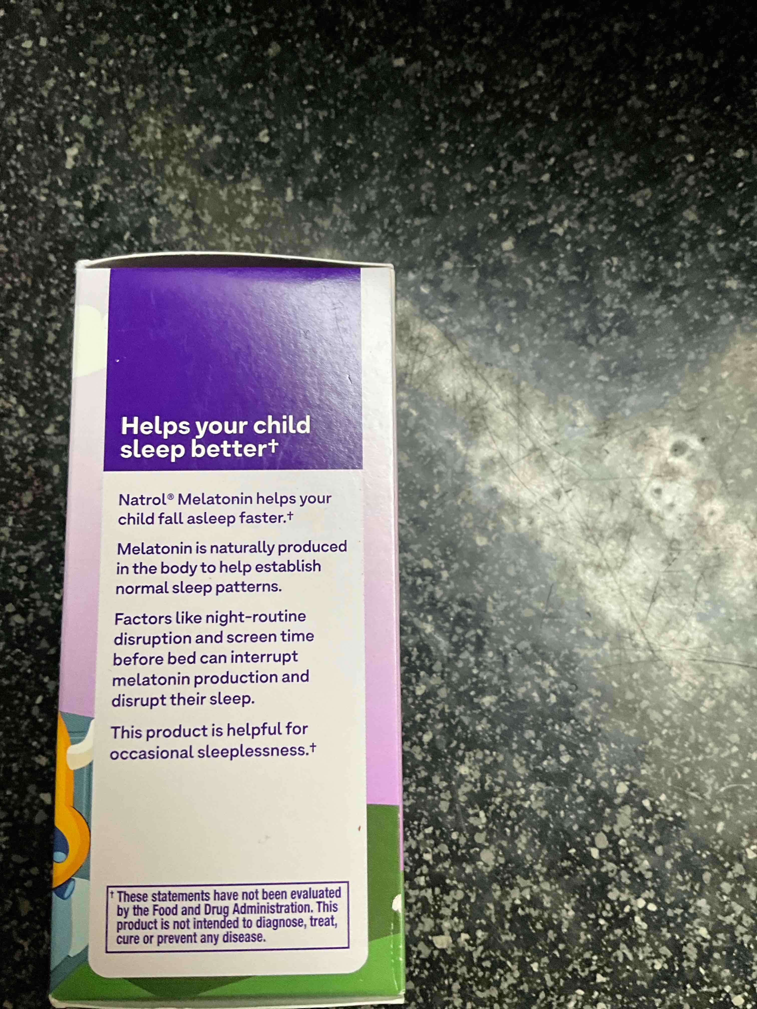 Condition photo showing As Is for Natrol Kids Fast Dissolve Melatonin 1 mg, Dietary Supplement for Restful Sleep, Sleep Tablets for Kids, 30 Strawberry-Flavored Melatonin Tablets, 30 Day Supply