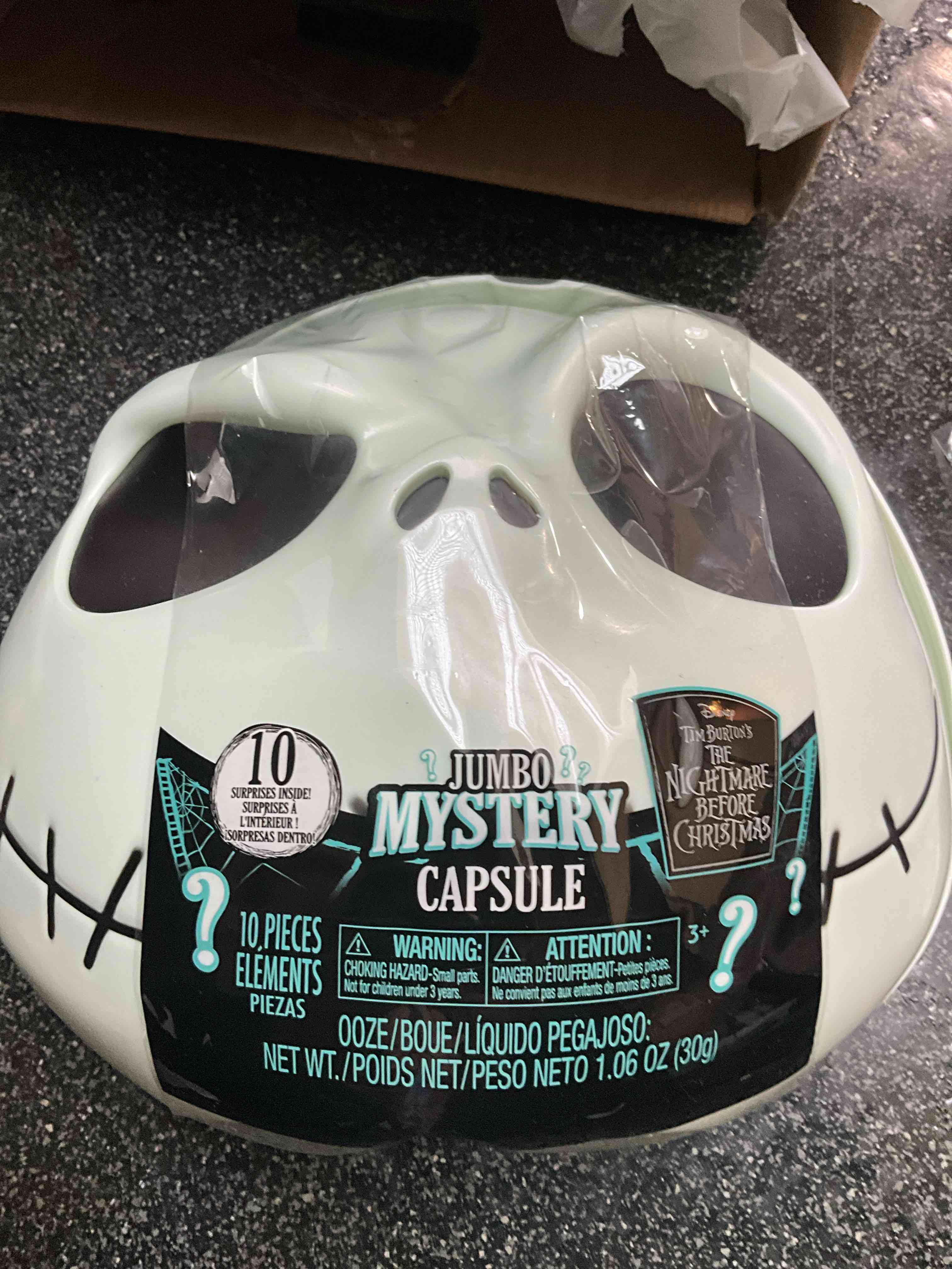 Disney - Tim Burton’s The Nightmare Before Christmas - Jumbo Mystery Capsule  