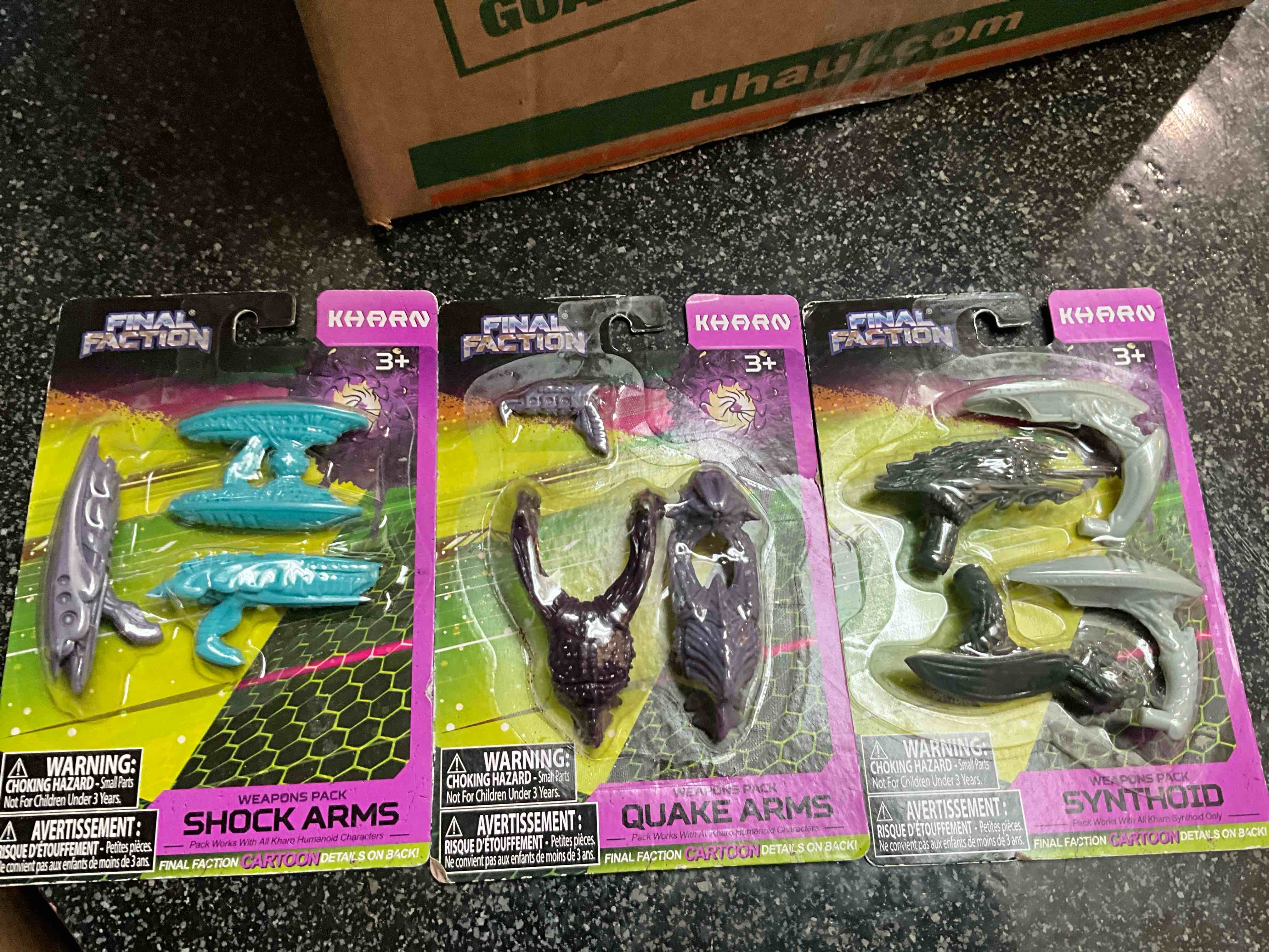 Condition photo showing New/Like New for Final Faction - KHARN - Weapon Packs 