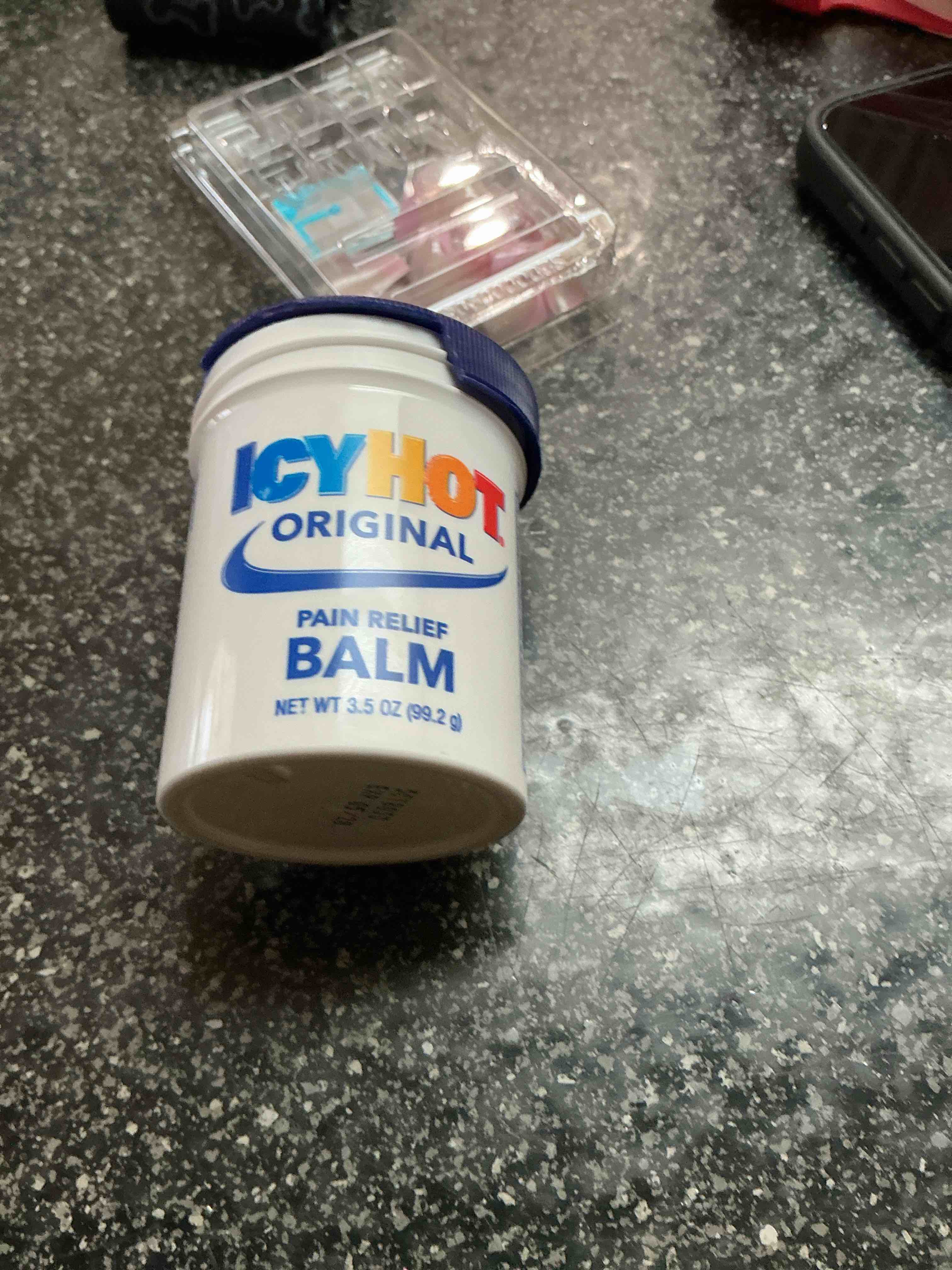 Condition photo showing New/Like New for Icy hot Original Pain Relief Balm 3.5 OZ. 