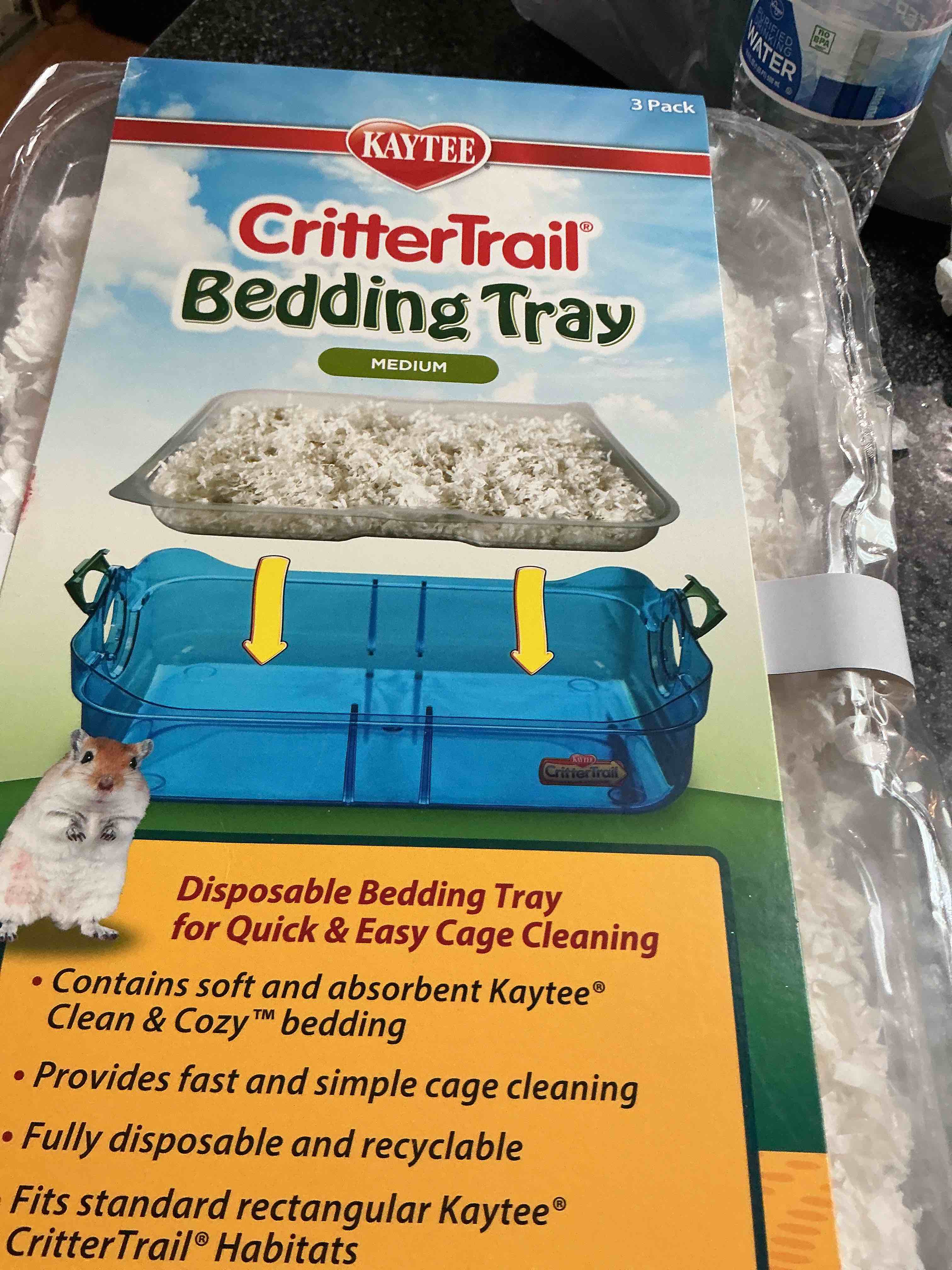 Kaytee Crittertrail Bedding Tray 3 Count