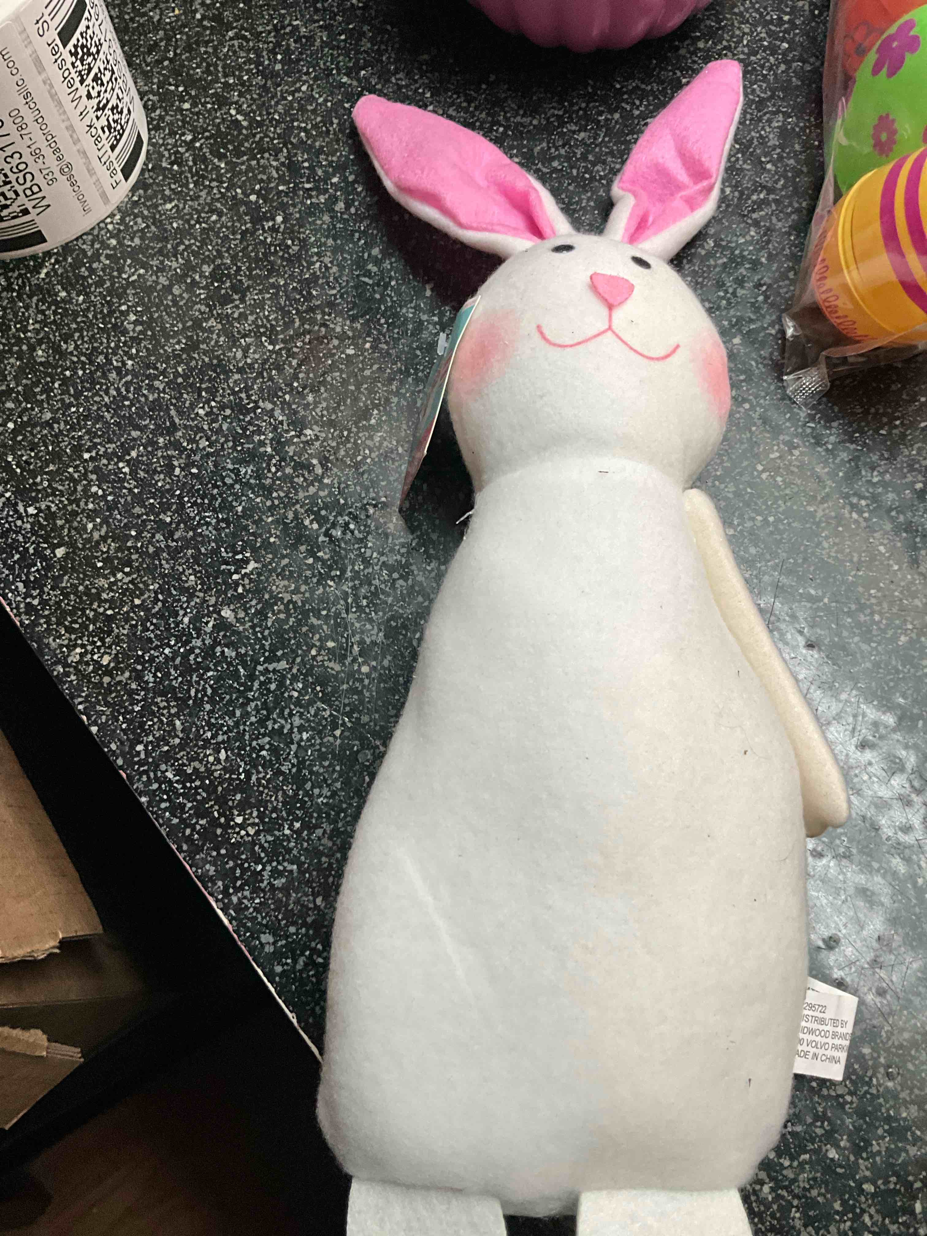 Condition photo showing As Is for Plush Rabbit - 