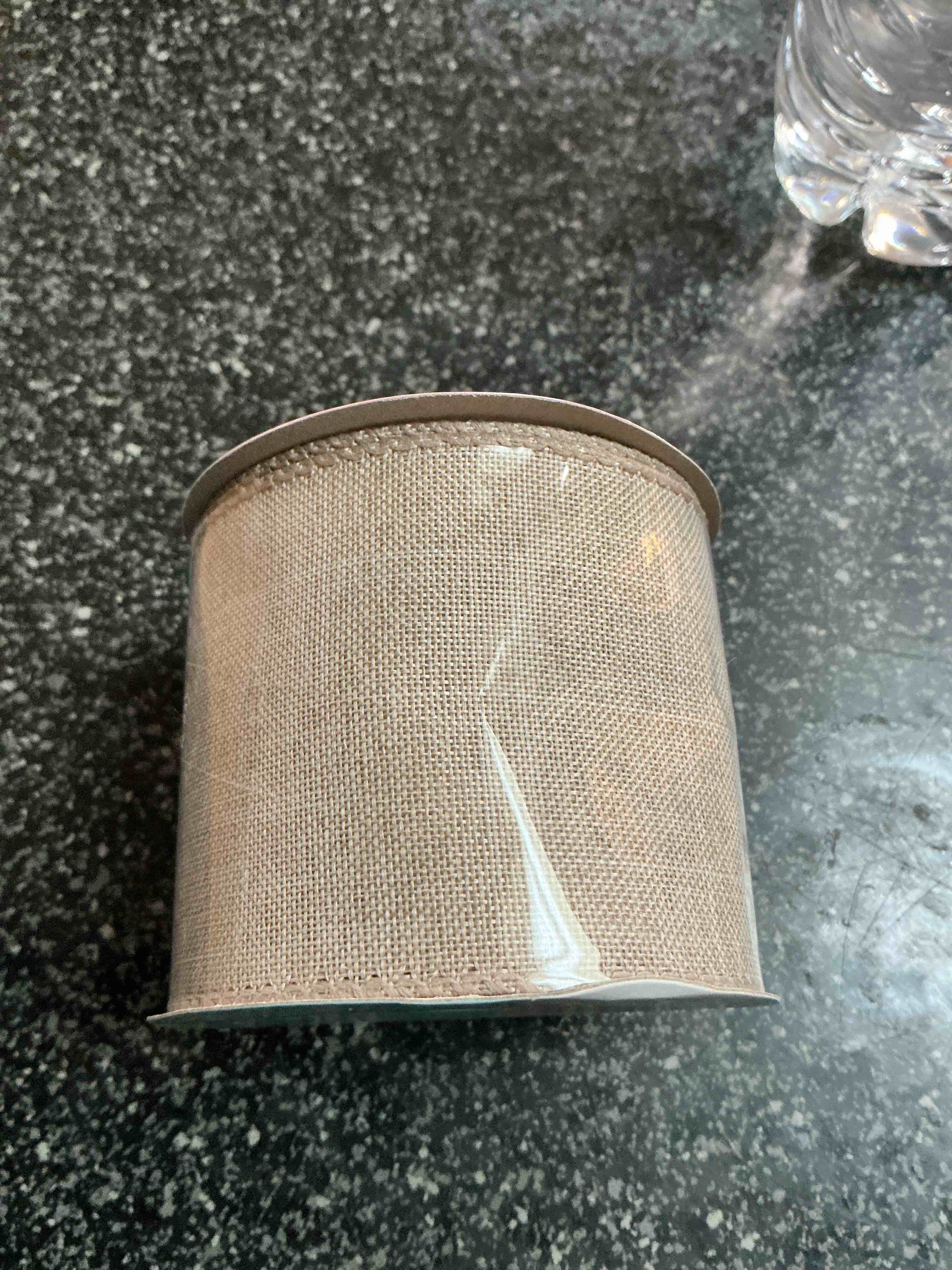 Condition photo showing New/Like New for Easter Ribbon 2.5 “ X 3Yd. Tan Colored 