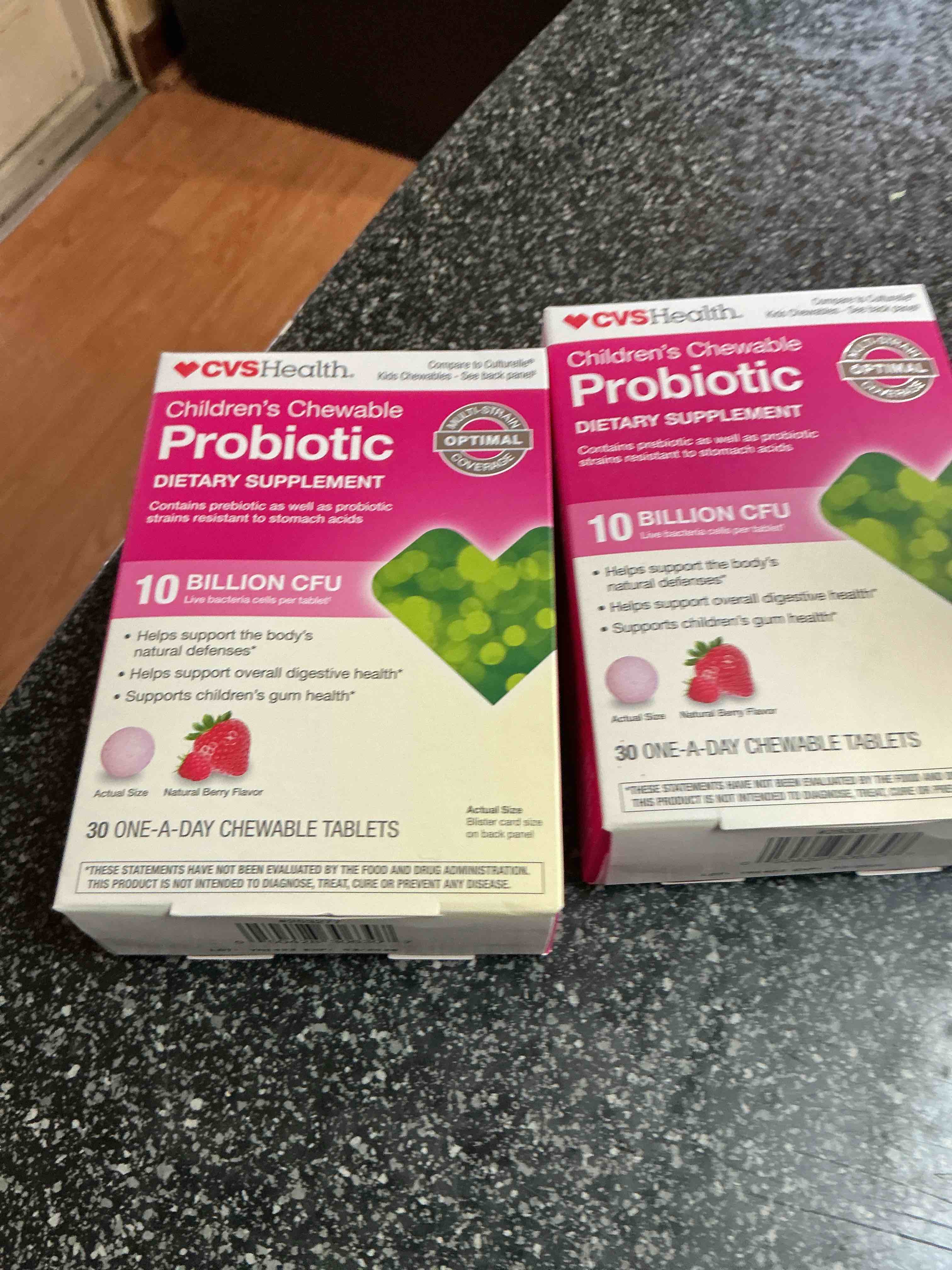 Condition photo showing New/Like New for CVS Health Childern’s Chewable Probiotic Dietary  Supplement 30 One A Day Chewable Tablet  